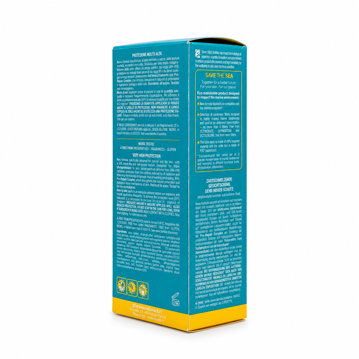 BioNike Defence Sun Melting Face Cream SPF 50+ 50 ml - بايونايك ديفينس صن ميلتينغ كريم للوجه بعامل حماية ٥٠+ بحجم ٥٠ مل