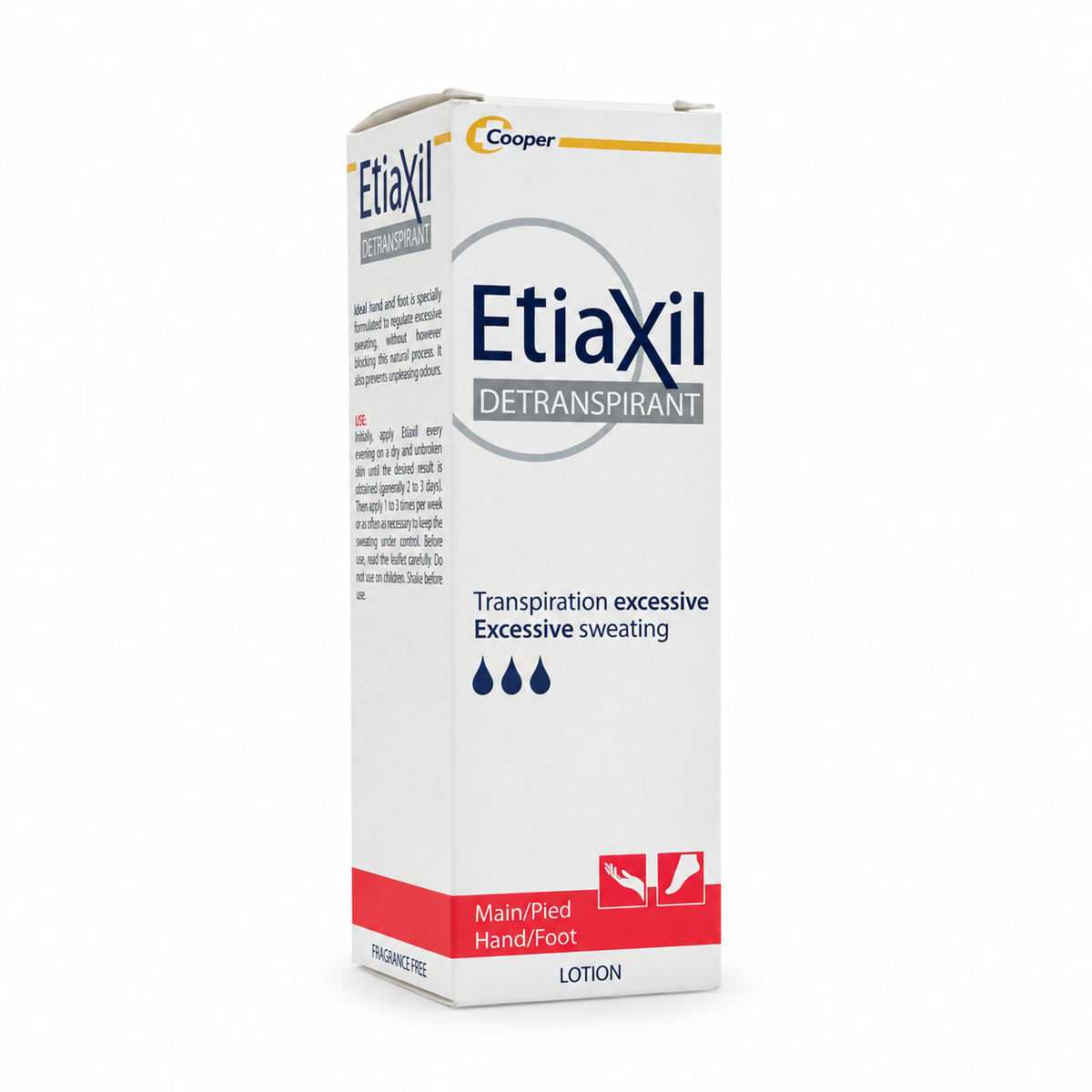 Etiaxil Hand/Foot Anti Perspirant Lotion 100ml - إيتياكسيل لوشن مضاد للتعرق لليدين والقدمين 100مل