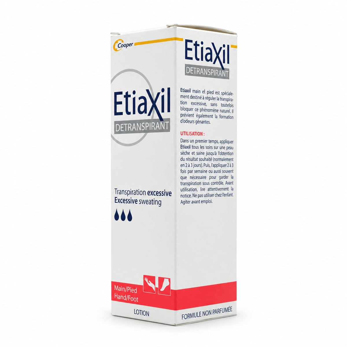 Etiaxil Hand/Foot Anti Perspirant Lotion 100ml - إيتياكسيل لوشن مضاد للتعرق لليدين والقدمين 100مل