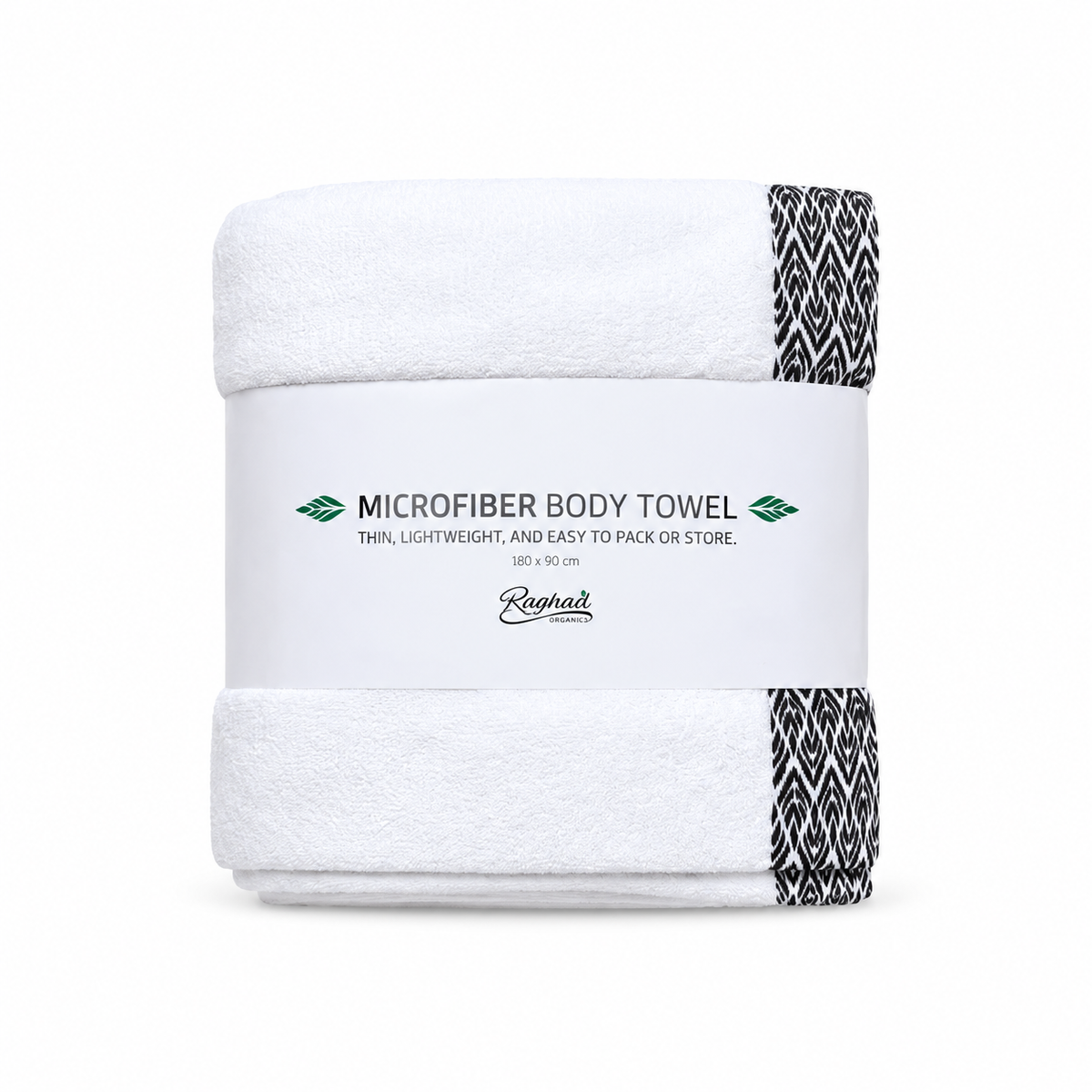 Raghad Organics Orange Petal Body Towel 180 × 90 cm - رغد أورجانيكس أورانج بيتال منشفة جسم ١٨٠ × ٩٠ سم
