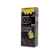 Olia by Garnier 4.0 Dark Brown No Ammonia Permanent Hair Color - أوليا من غارنييه 4.0 بني داكن صبغة شعر دائمة بدون أمونيا