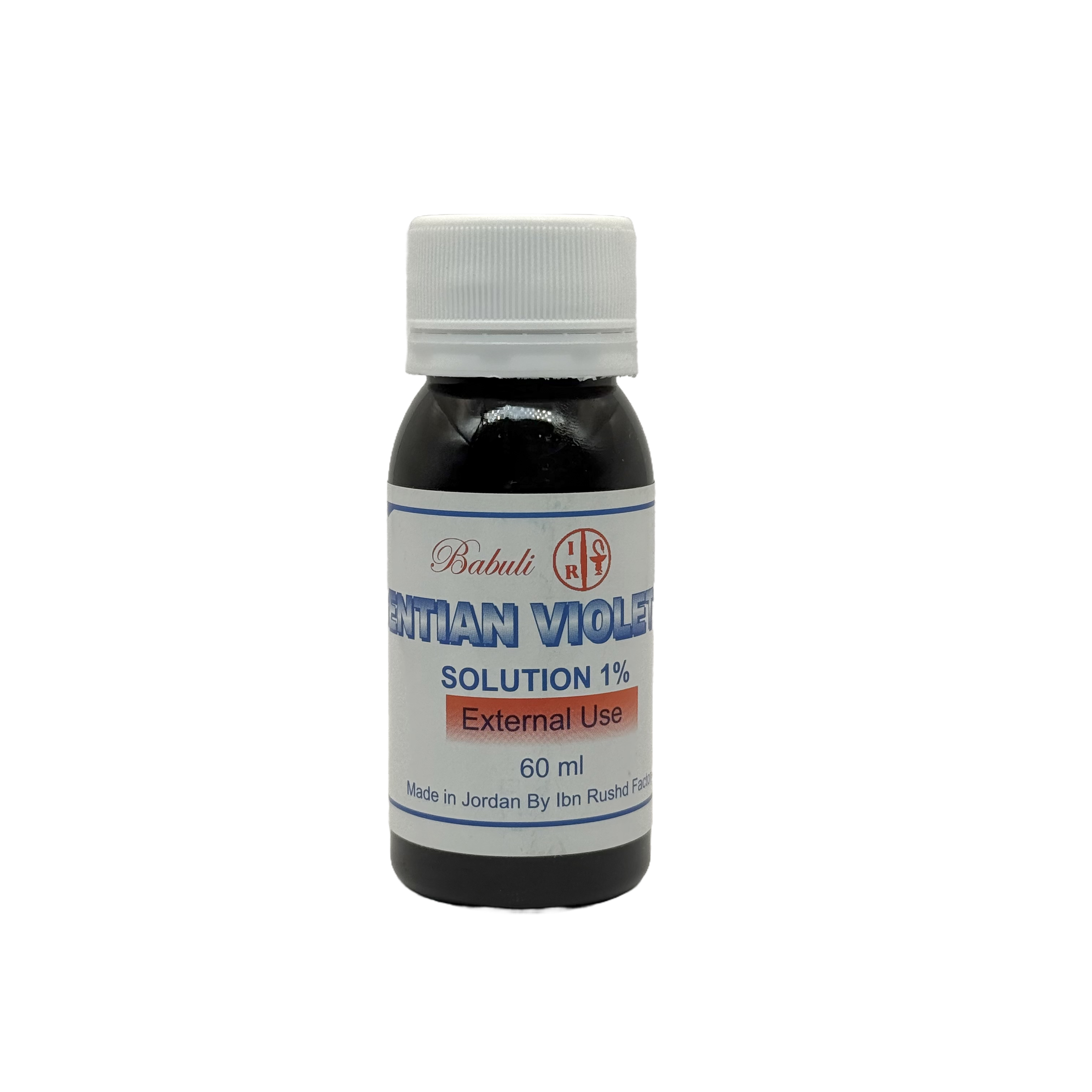 Gentian Violet B.P Solution 1% 60 ml - محلول جنتيان فايوليت بي بي 1% 60 مل