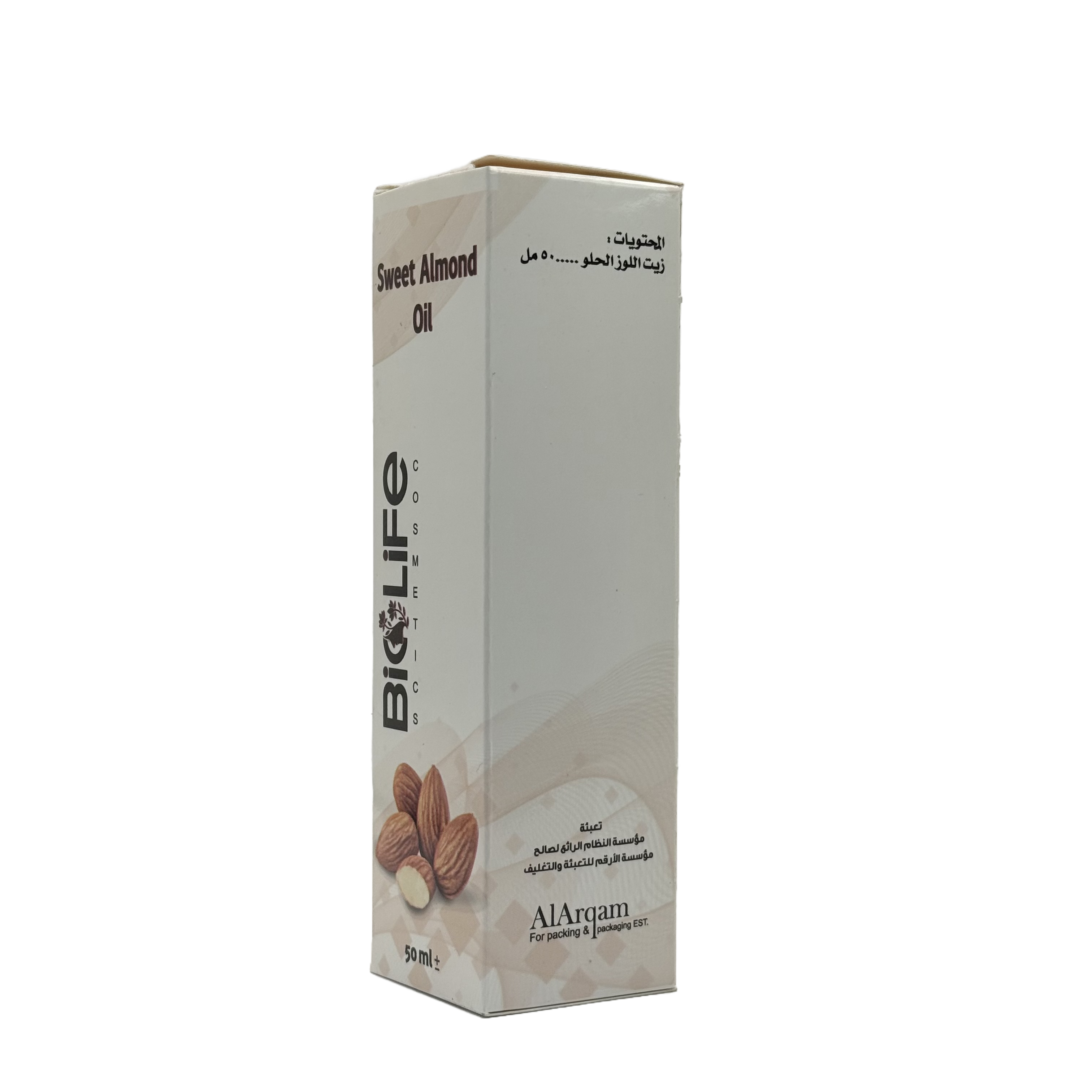 BioLife Sweet Almond Oil 60 g - بايو لايف زيت اللوز الحلو 60 غ
