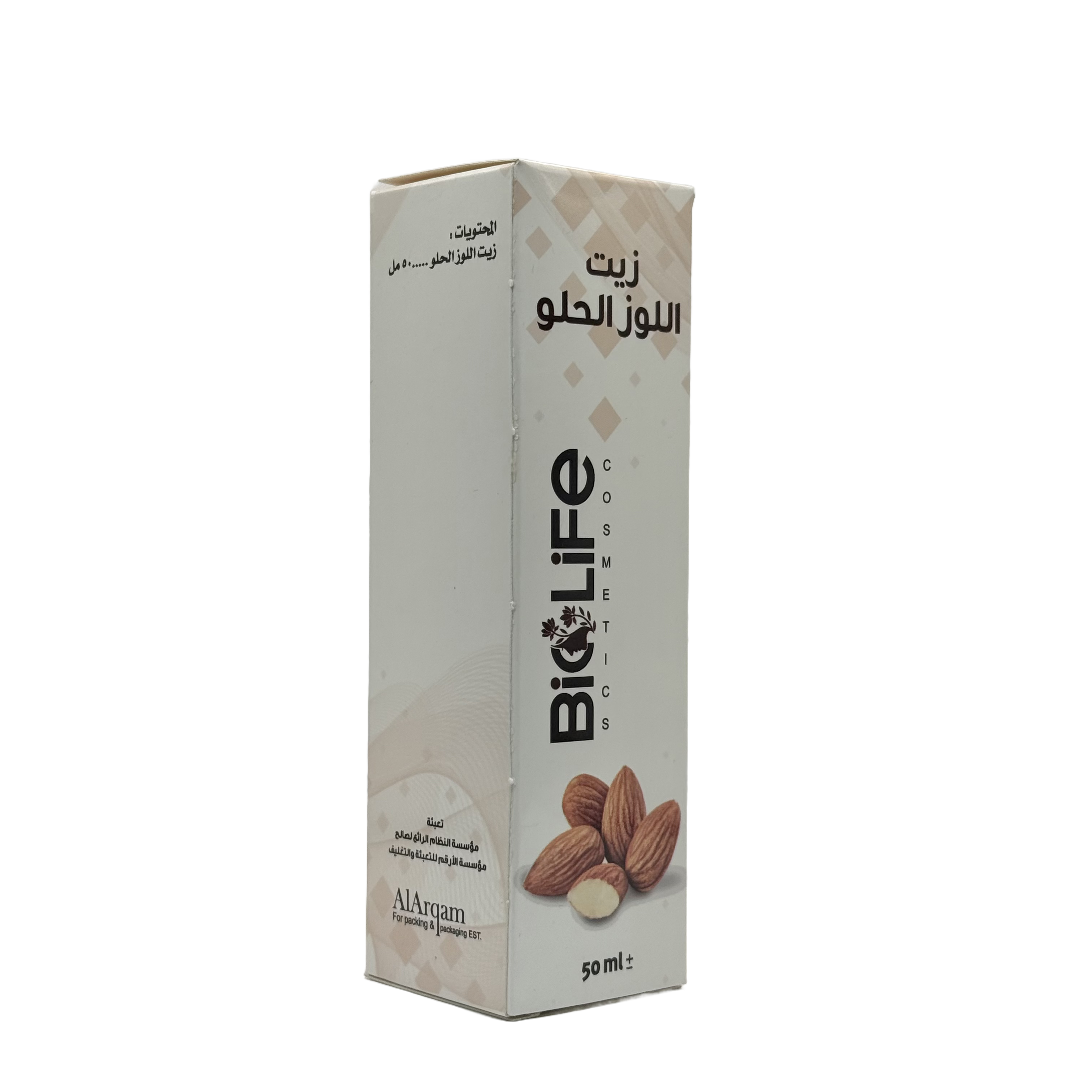 BioLife Sweet Almond Oil 60 g - بايو لايف زيت اللوز الحلو 60 غ