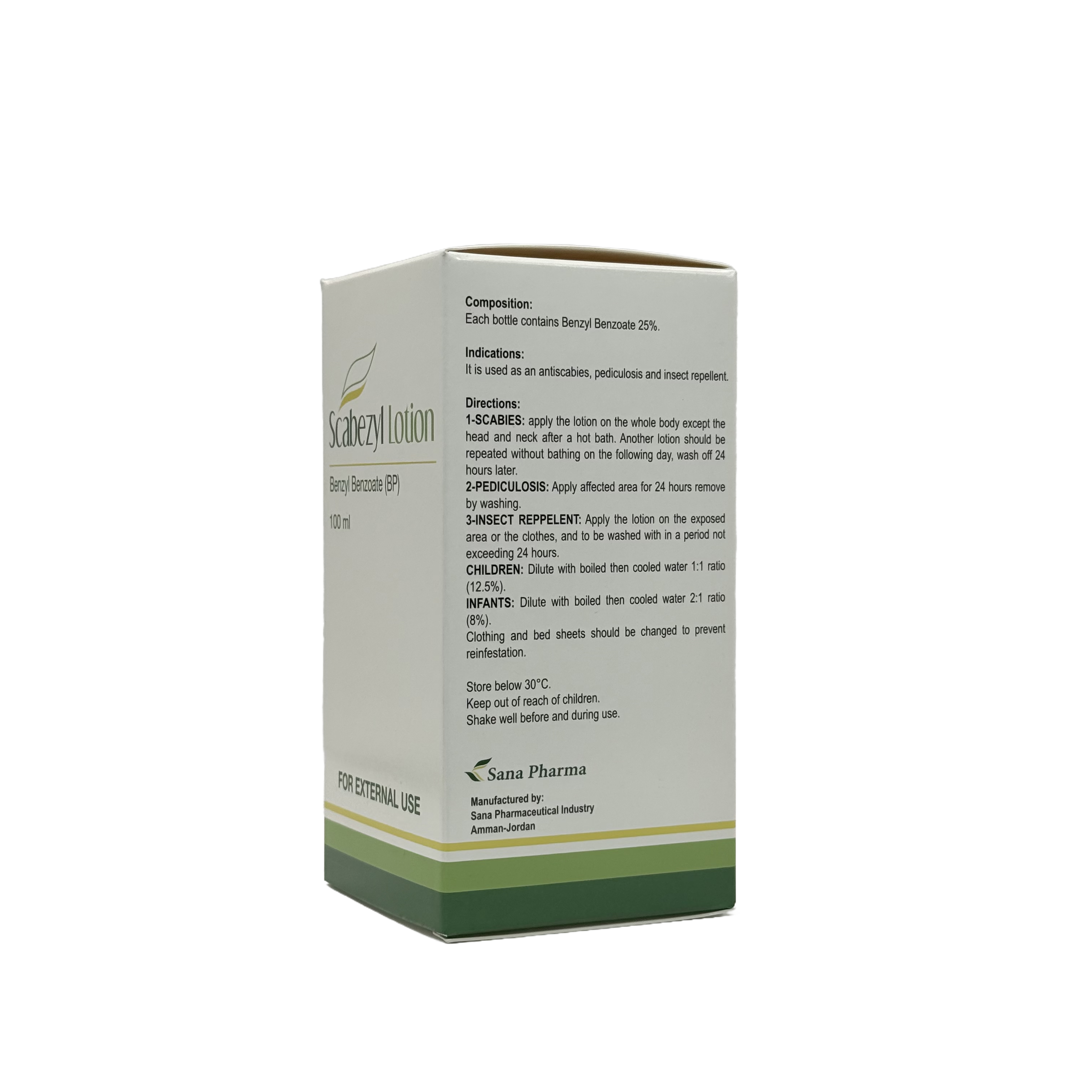 Scabezyl Benzyl Benzoate Lotion 100 ml - سكابيزيل لوشن بنزيل بنزوات 100 مل