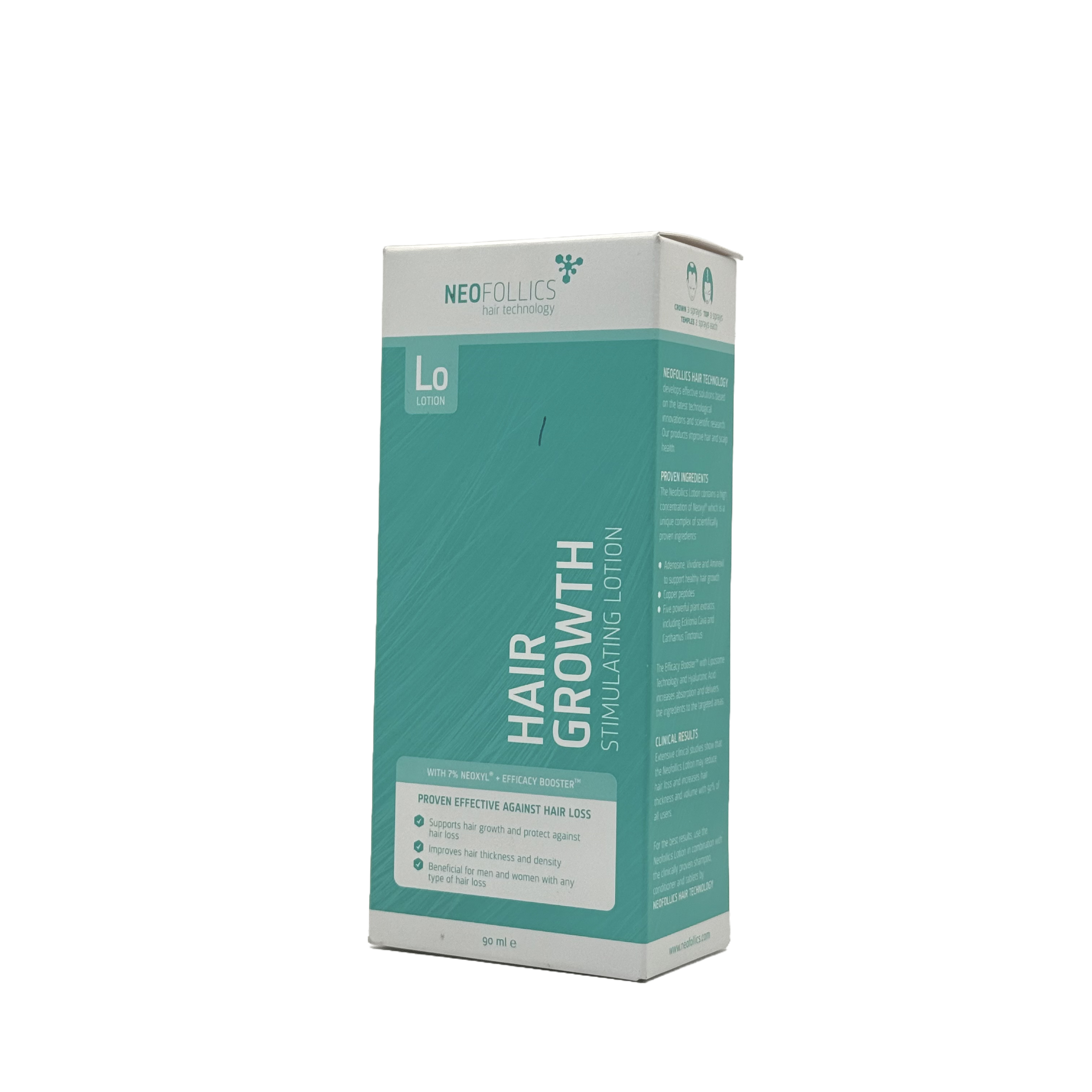 NeoFollics Hair Growth Stimulating Lotion 90 ml - نيوفوليكس لوشن محفز لنمو الشعر 90 مل
