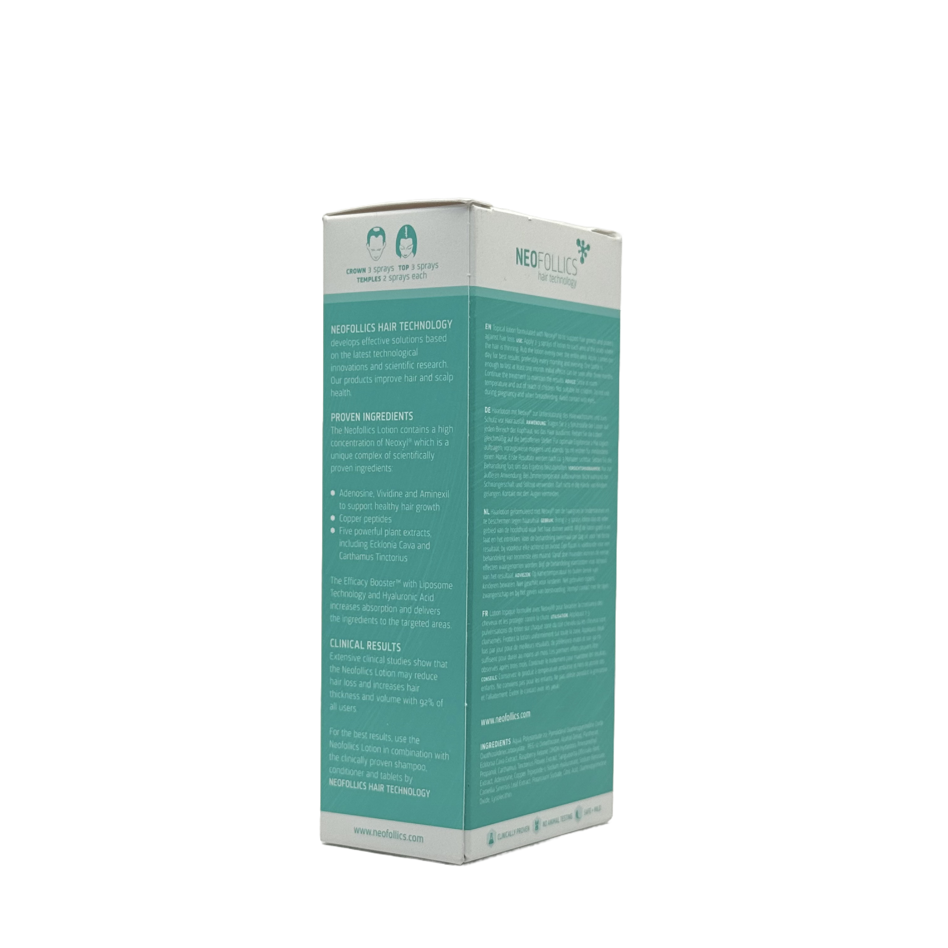 NeoFollics Hair Growth Stimulating Lotion 90 ml - نيوفوليكس لوشن محفز لنمو الشعر 90 مل