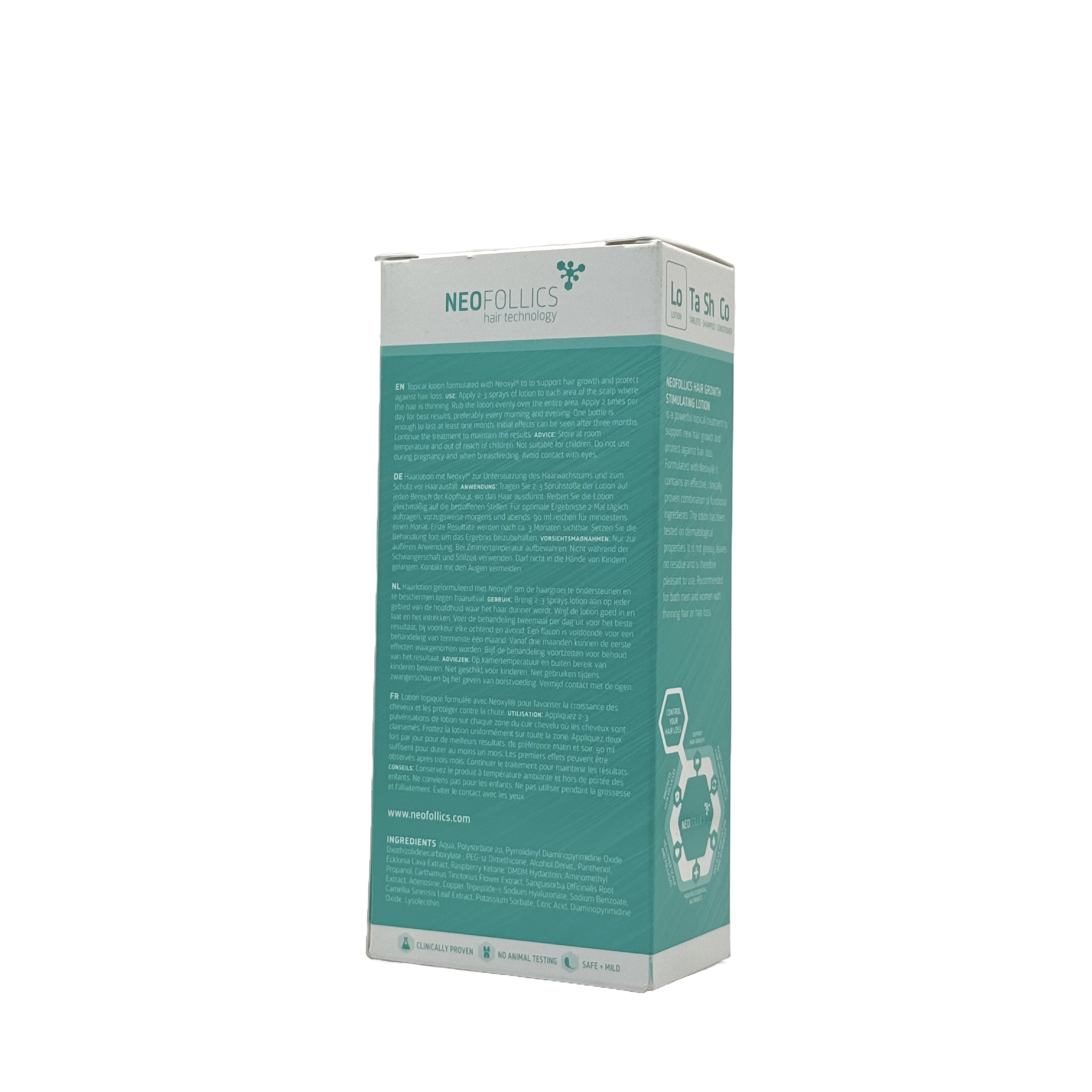 NeoFollics Hair Growth Stimulating Lotion 90 ml - نيوفوليكس لوشن محفز لنمو الشعر 90 مل