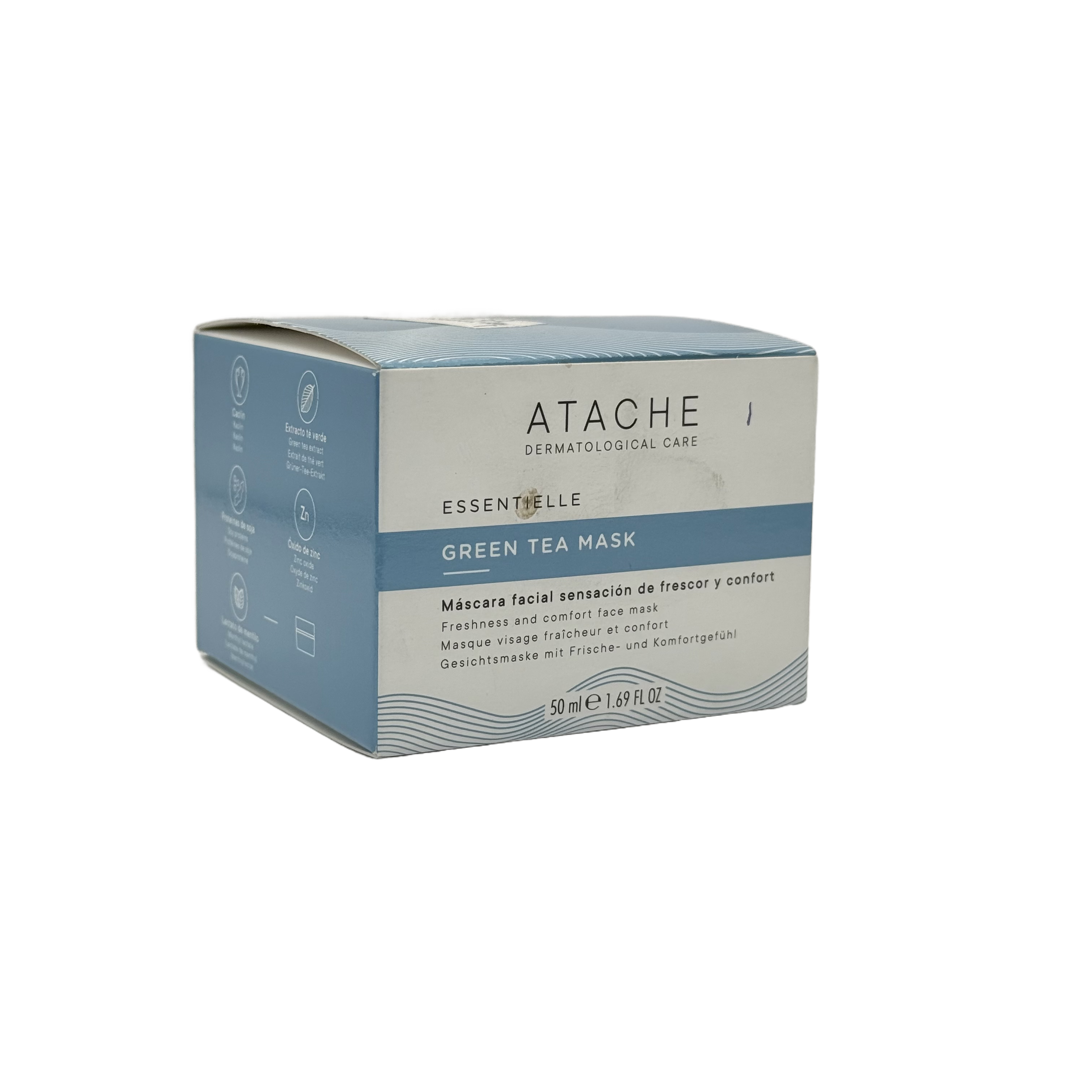 Atache Essentielle Green Tea Mask 50 ml - أتاتشي إسينشال ماسك الشاي الأخضر 50 مل