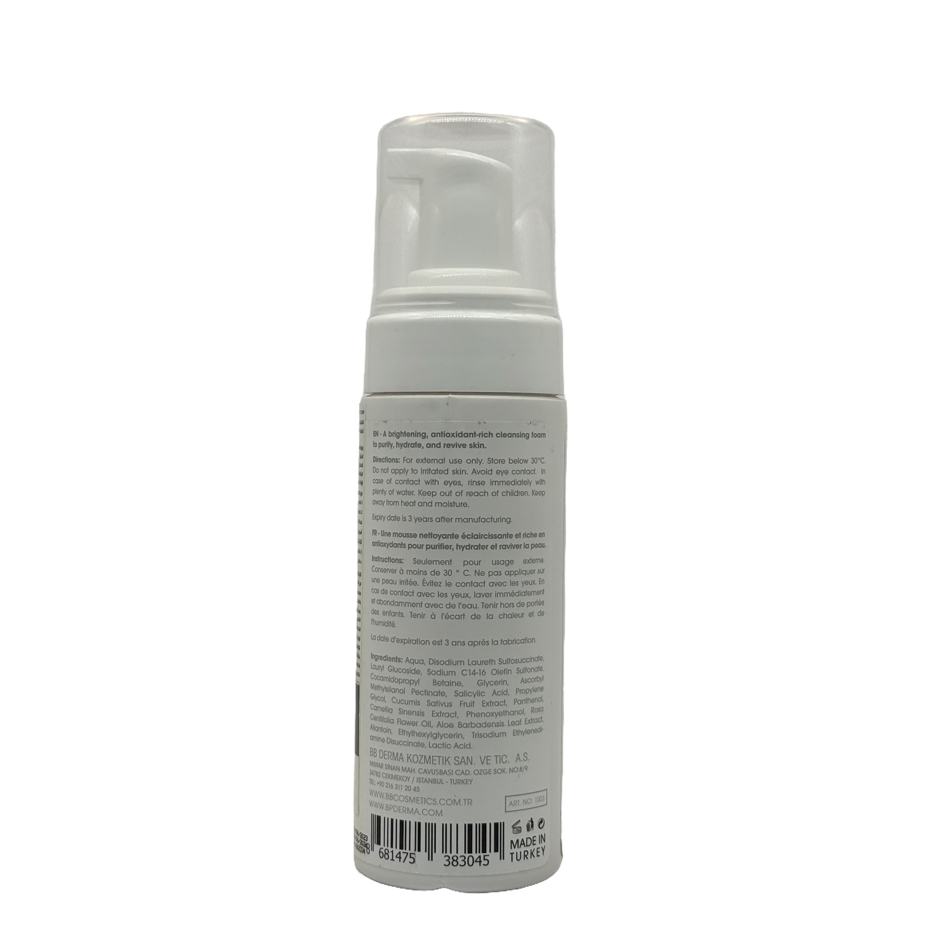 Beauty Pharma Deep Clear Cleansing Face Foam 150 ml - بيوتي فارما ديب كلير رغوة تنظيف الوجه 150 مل