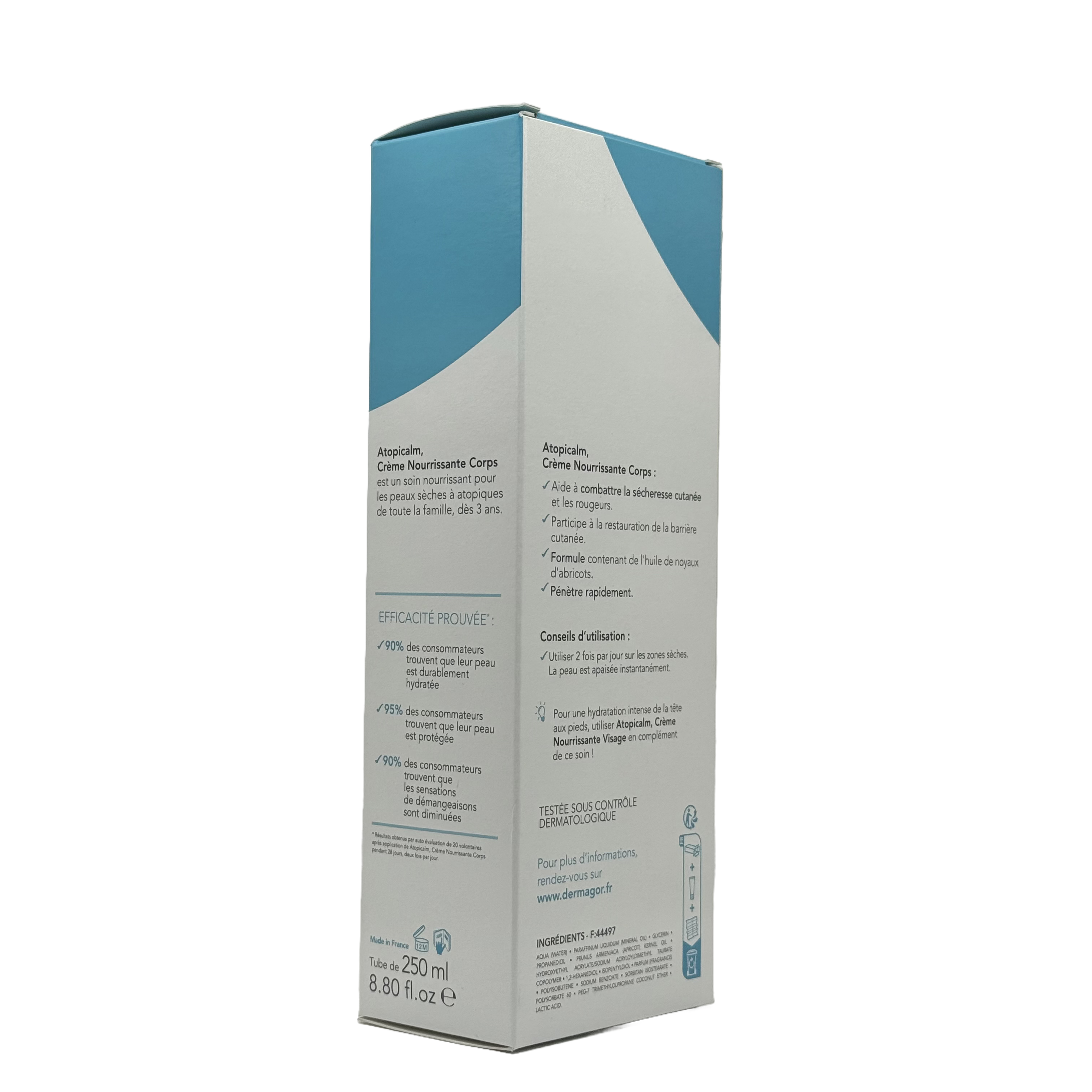 Dermagor Atopicalm Body Nourishing Cream 250 ml - ديرماجور أتوبكالم كريم مغذٍ ومرمم للجسم 250 مل