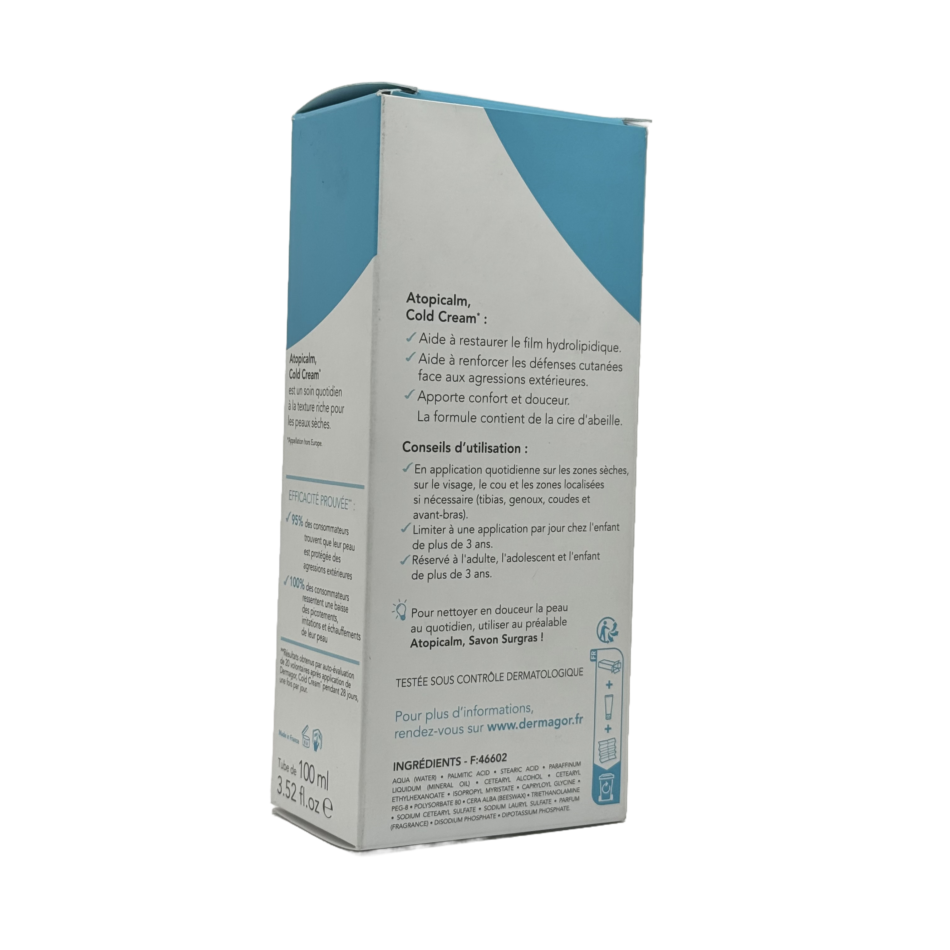 Dermagor Cold Cream 100 ml - ديرماجور كولد كريم مرطب للبشرة 100 مل