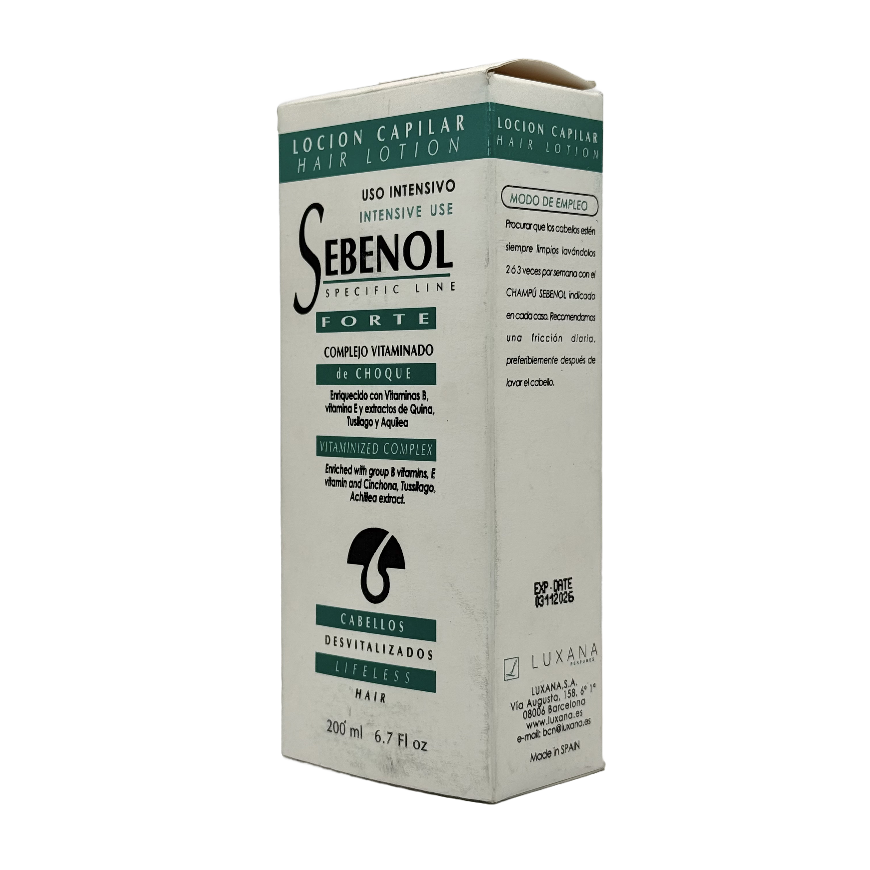 Sebenol Forte Hair Lotion 200 ml - سيبينول فورت لوشن للشعر 200 مل
