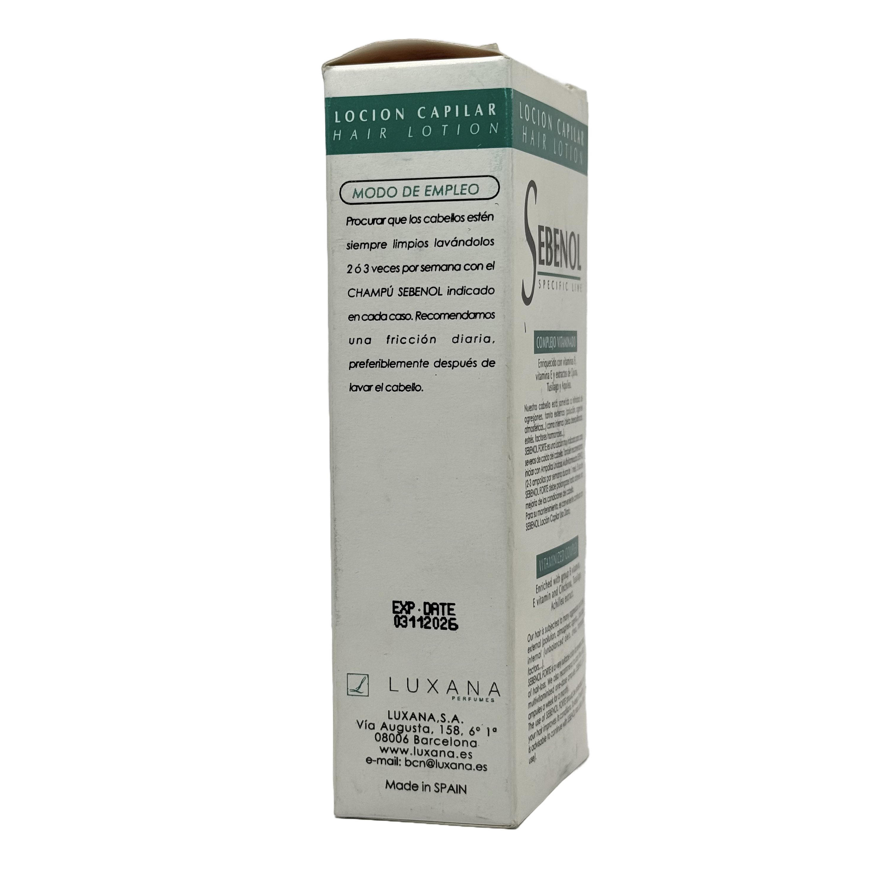 Sebenol Forte Hair Lotion 200 ml - سيبينول فورت لوشن للشعر 200 مل