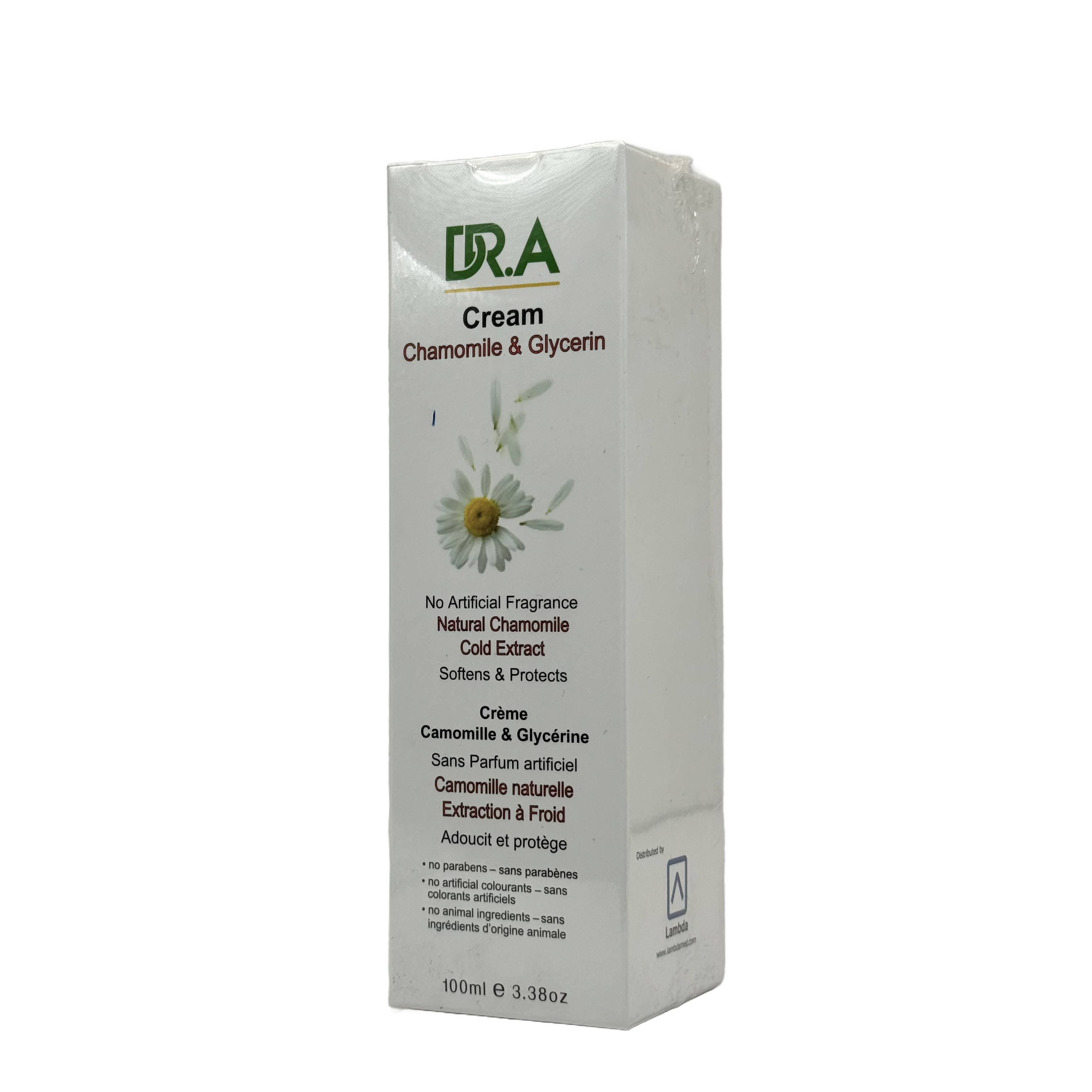 Dr A Cream Chamomile & Glycerin 100 ml - دكتور أي كريم البابونج والجلسرين 100 مل