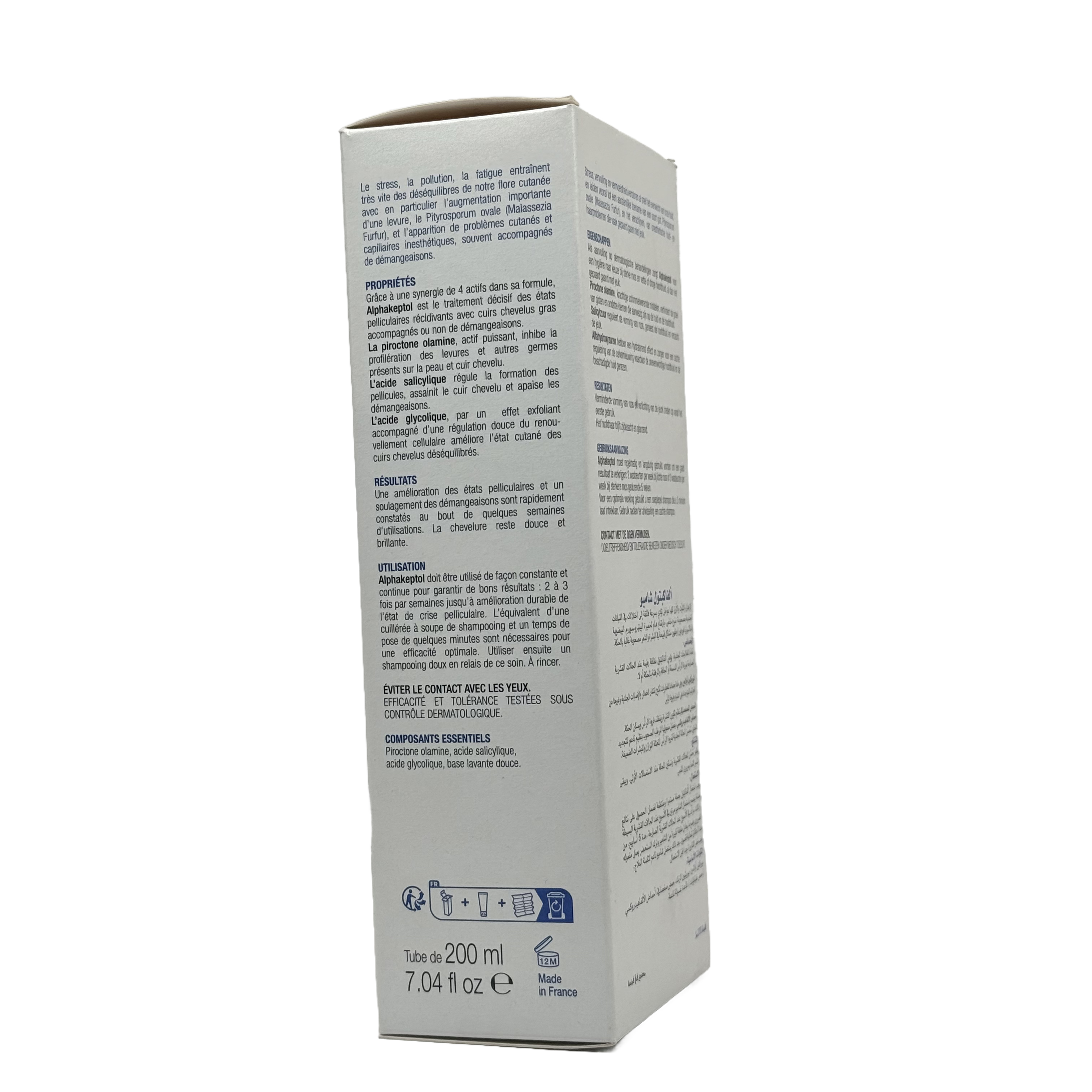 Alphakeptol Anti Dandruff Shampoo DS 200ml - شامبو ألفاكيبتول المضاد للقشرة DS ‏200 مل