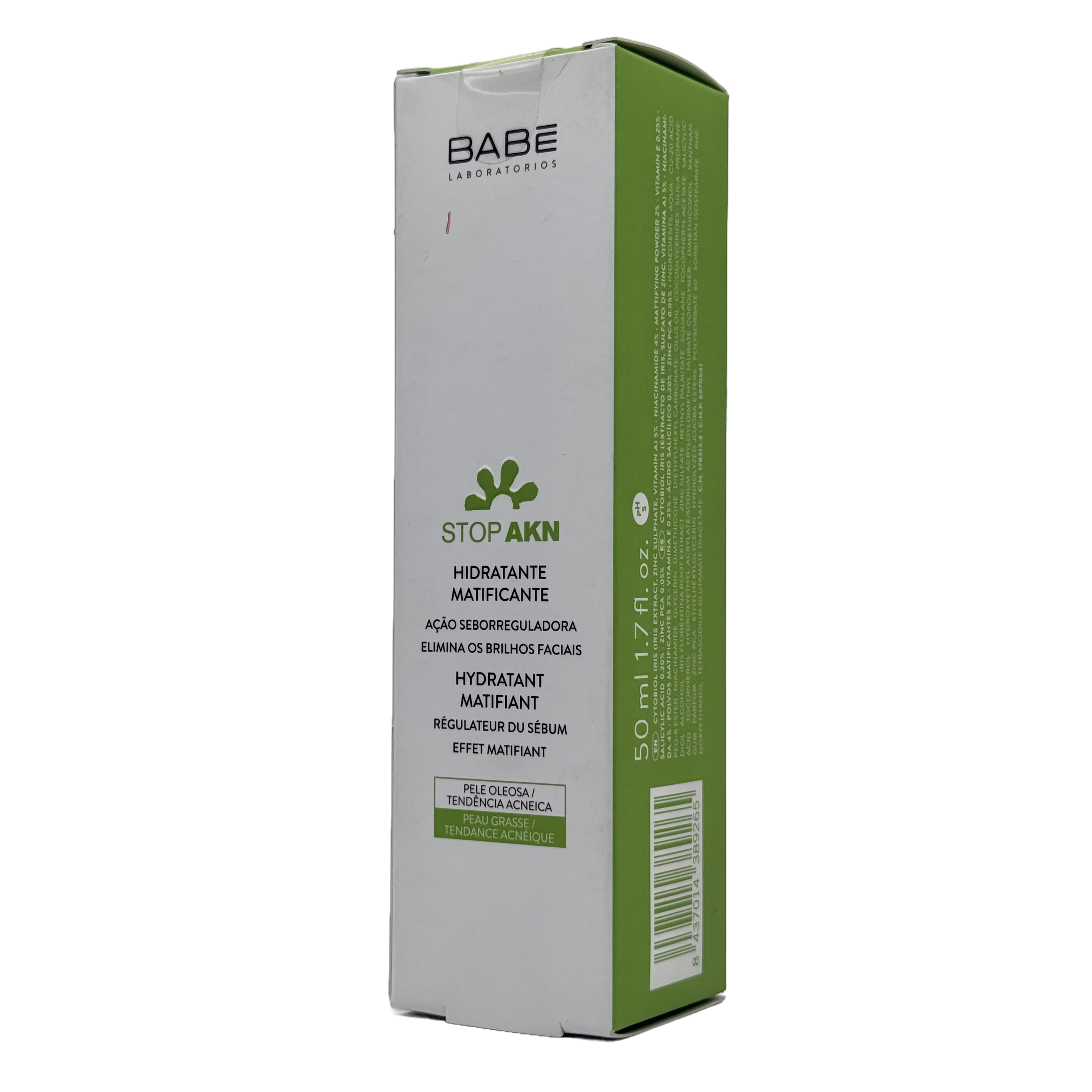 BABE Stop AKN Hydratant Matifiant 50ml - بابي ستوب آكن مرطب مطفي للبشرة الدهنية والمعرضة لحب الشباب 50 مل
