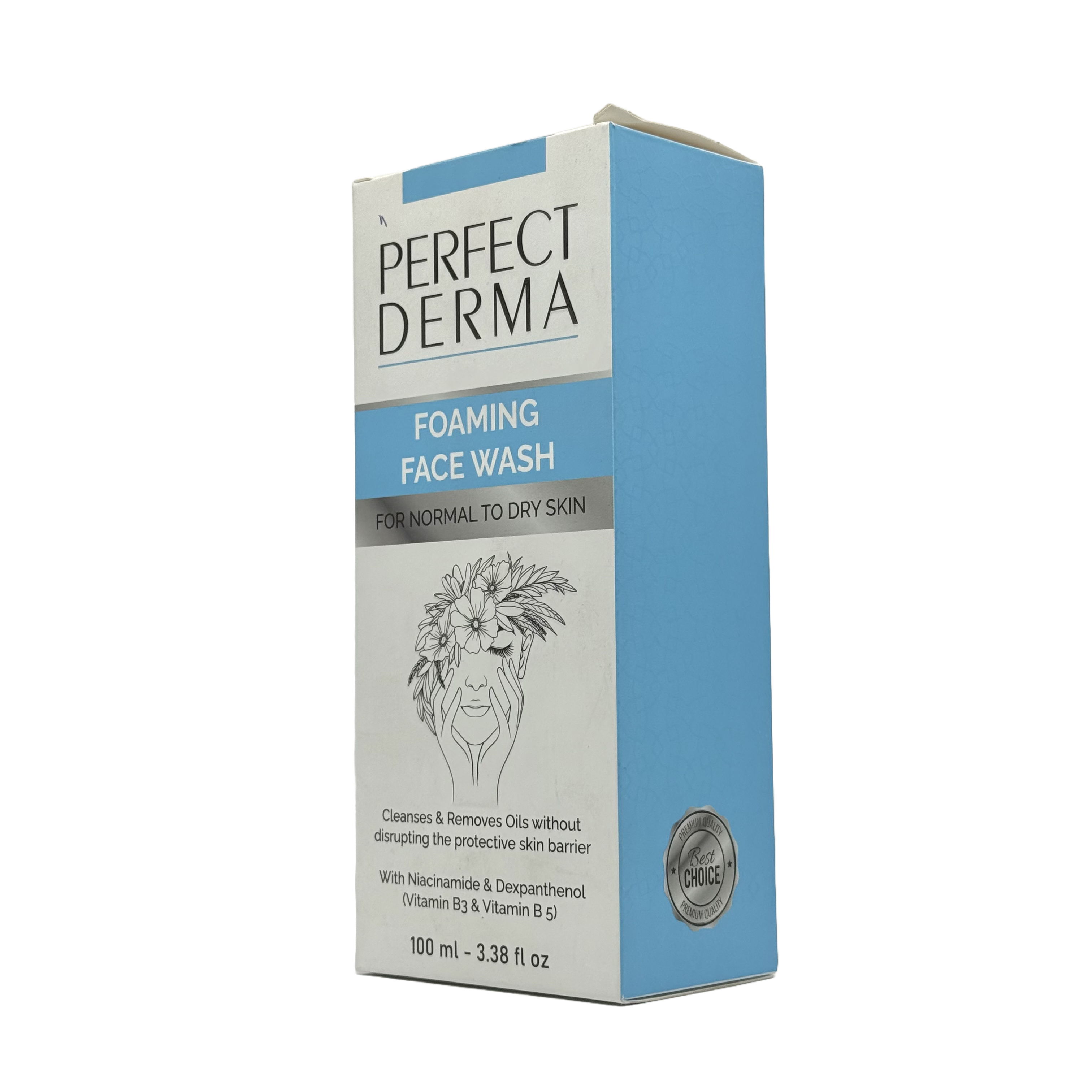 Perfect Derma Foaming Face Wash 100ml - غسول الوجه الرغوي بيرفكت ديرما 100 مل