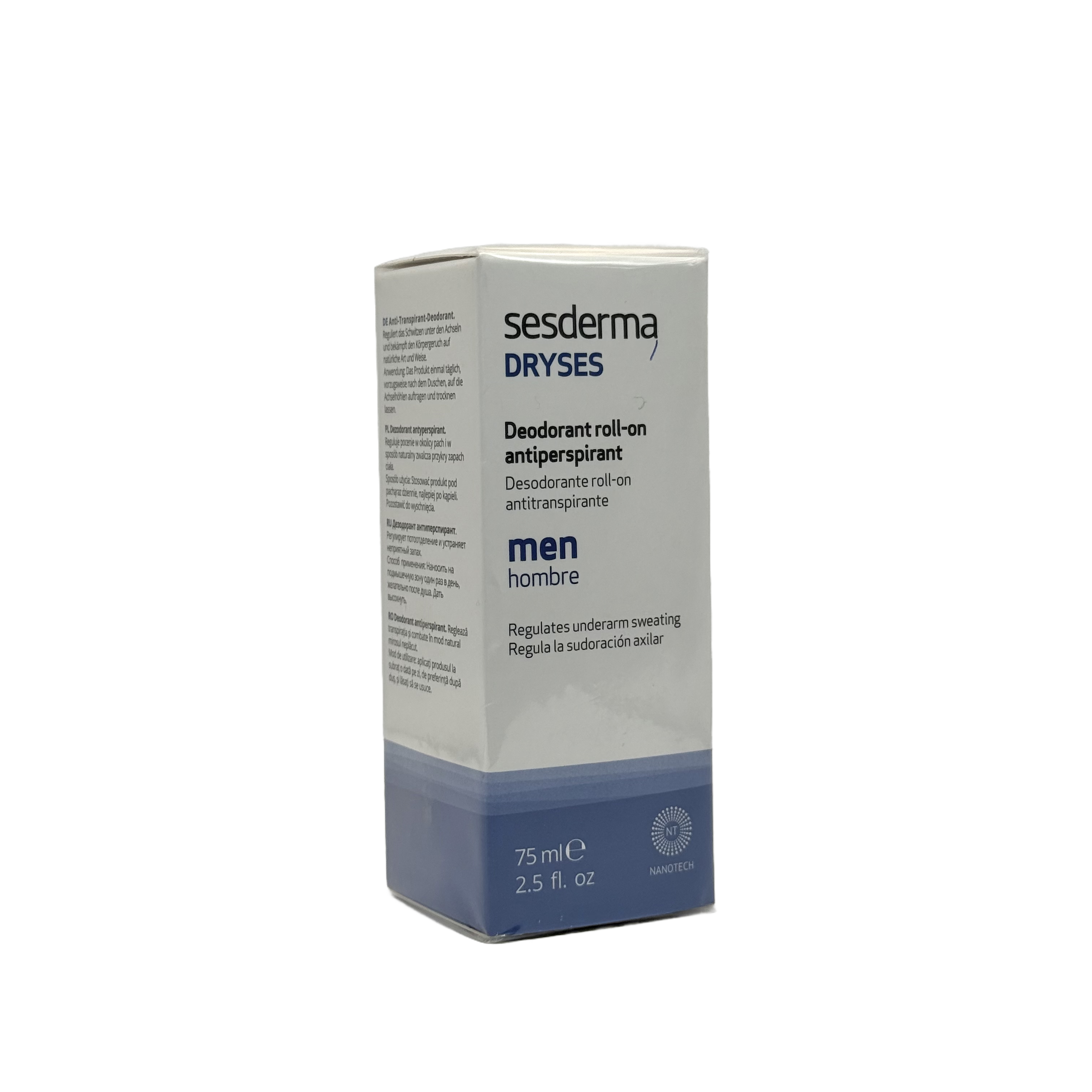 Sesderma Dryses Deo Roll On Men 75ml - سيزديرما درايسيس رول أون مزيل تعرق للرجال 75 مل