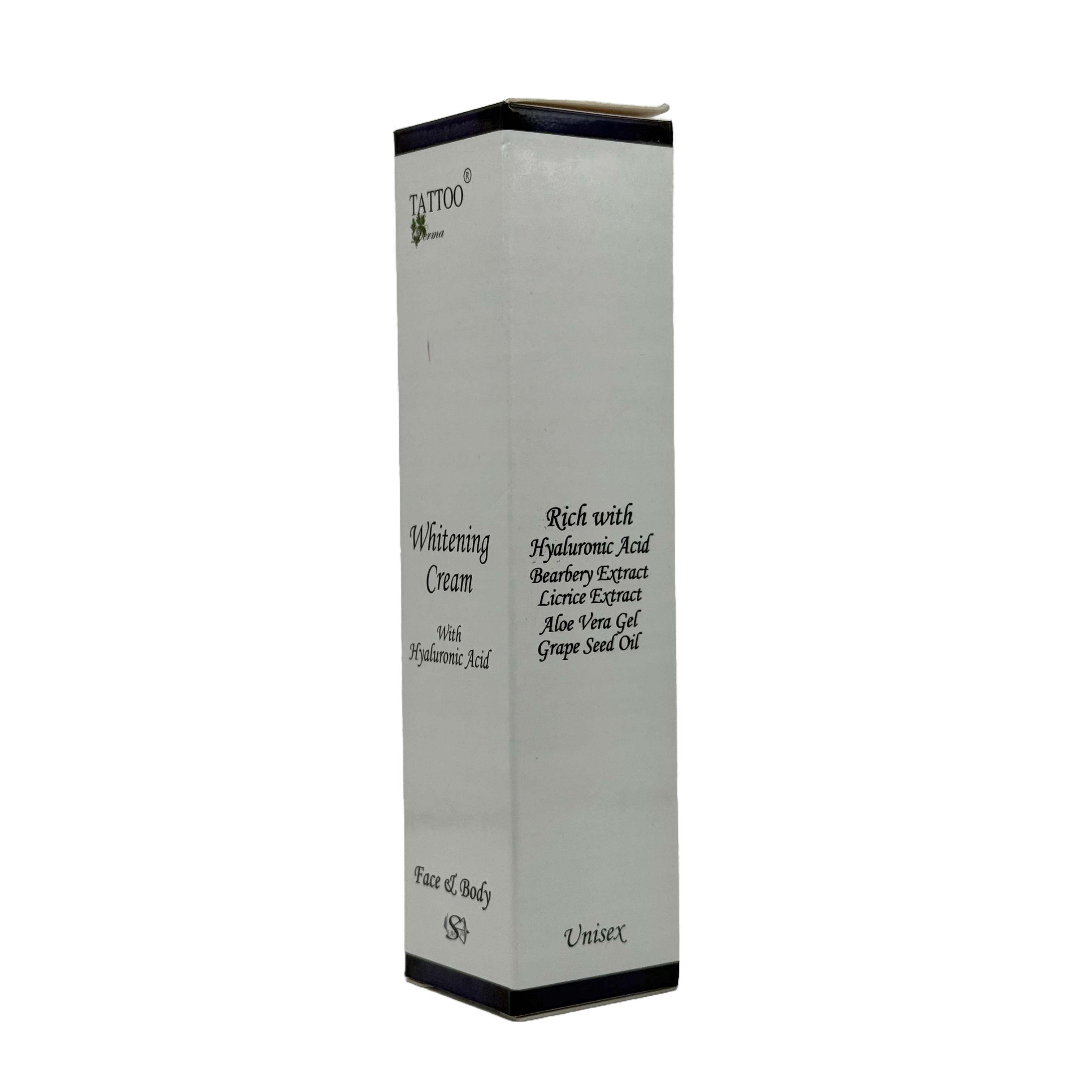 Tattoo Whitening Cream for Face & Body 50ml - كريم تاتو لتفتيح الوجه والجسم 50 مل