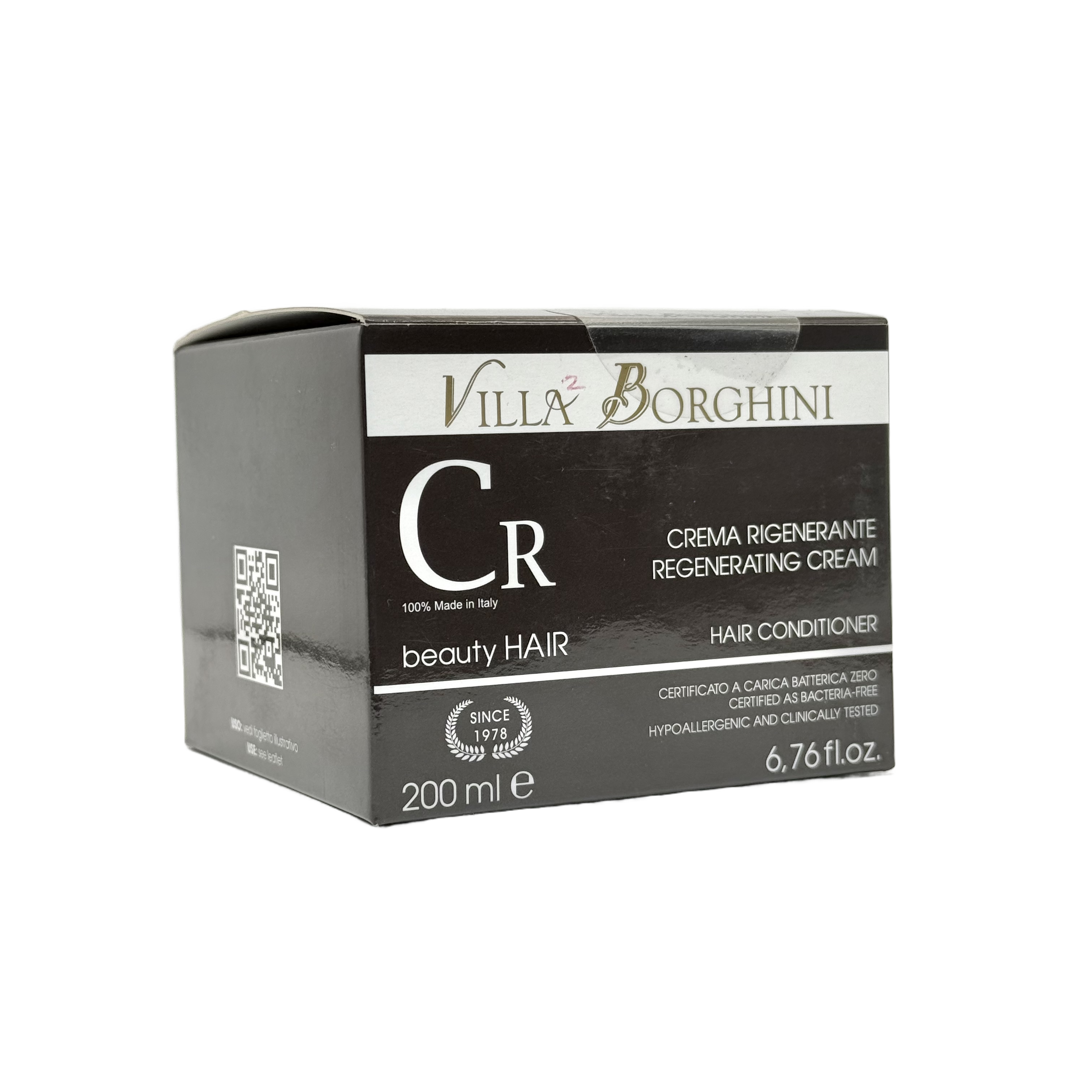 Soskin Villaborghini CR Regenerating Cream 200ml - كريم سوسكين فيلابورغيني سي آر المجدد لتصفيف الشعر 200 مل