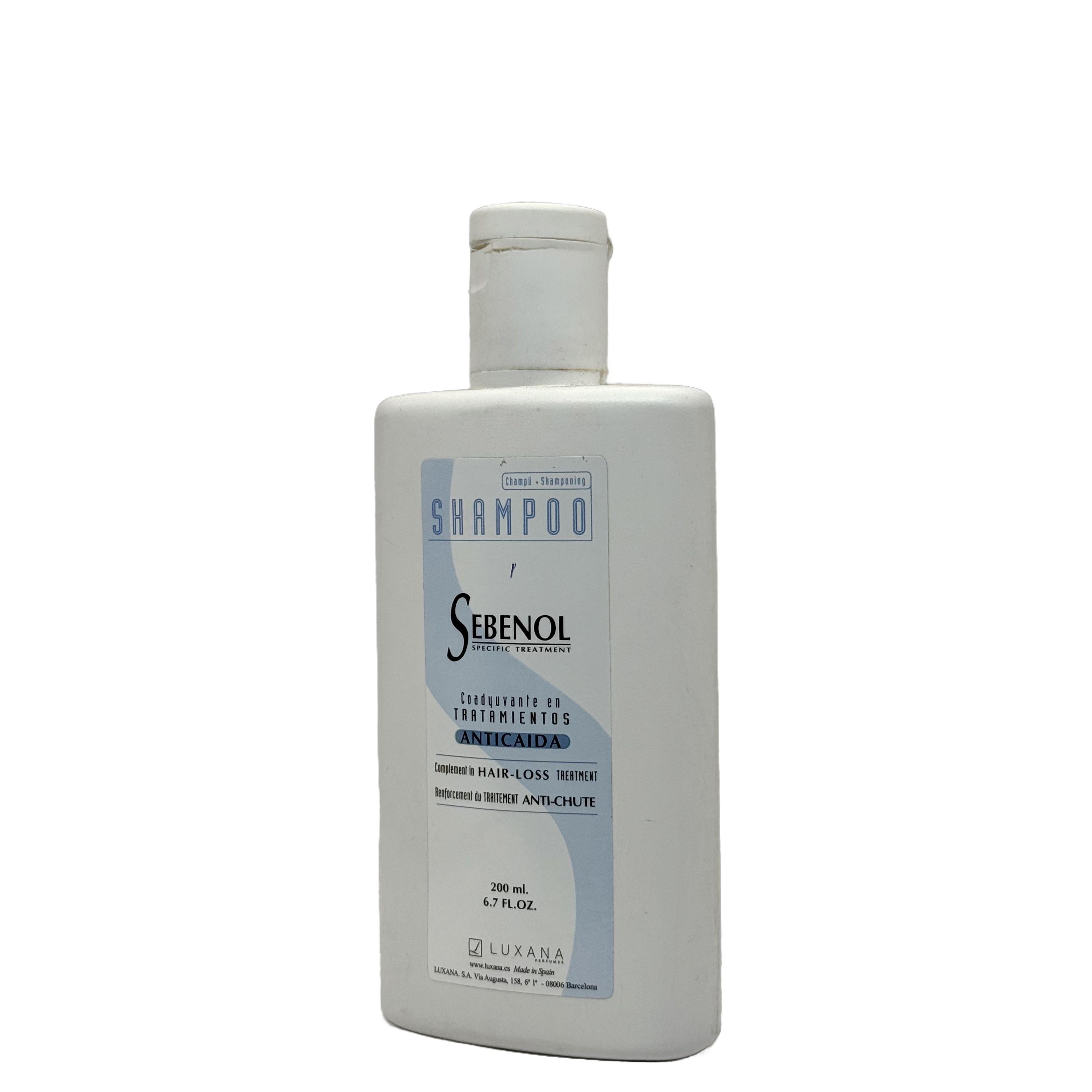Sebenol Anticaida Shampoo 200ml - شامبو سيبينول المضاد لتساقط الشعر 200 مل