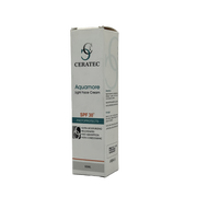 Ceratec Aquamore SPF 30 Light Cream 50ml - كريم سيراتيك أكوامور الخفيف مع حماية SPF 30 بحجم 50 مل