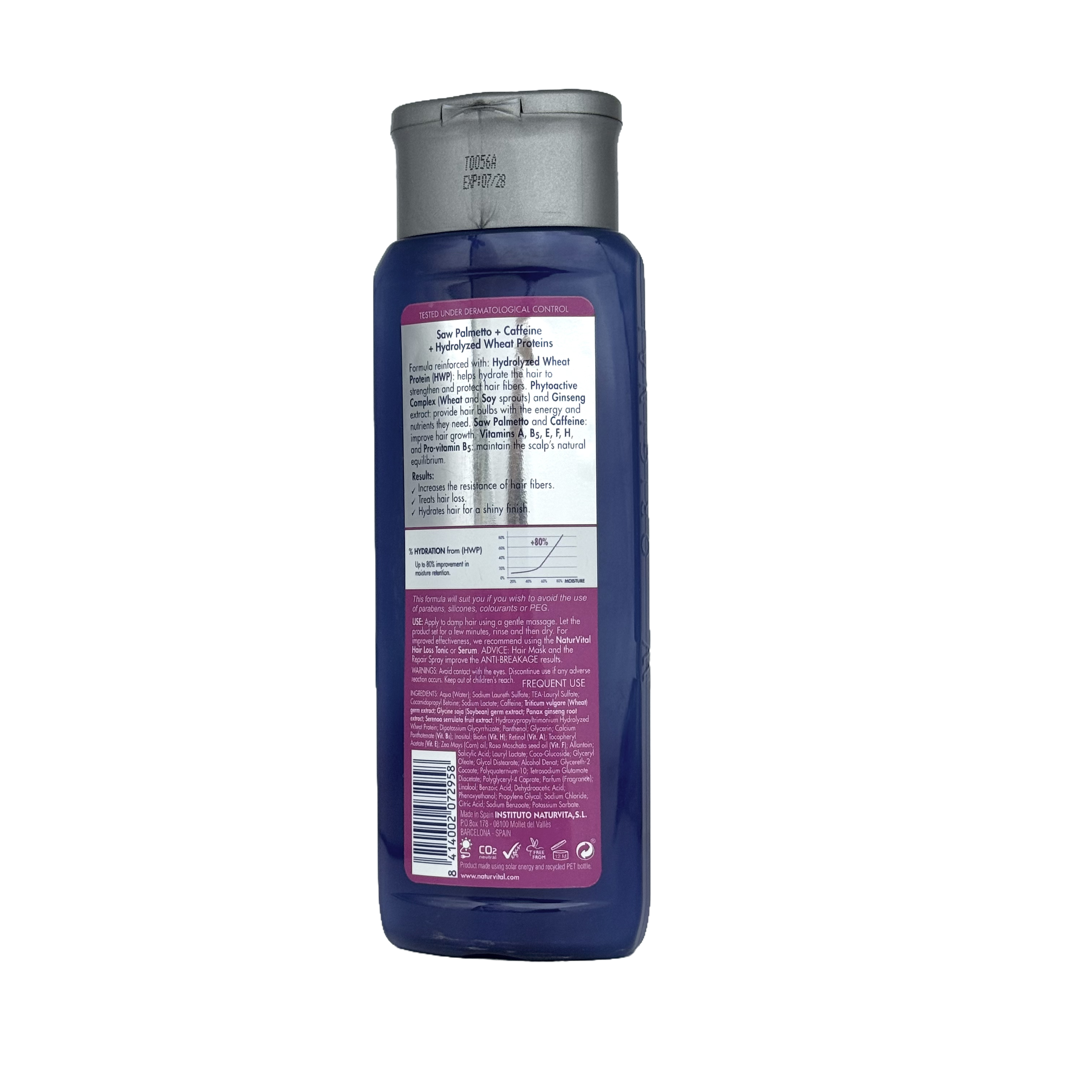 Natur Vital Anti Breakage Shampoo 300ml - شامبو ناتور فيتال مضاد لتكسر الشعر 300 مل