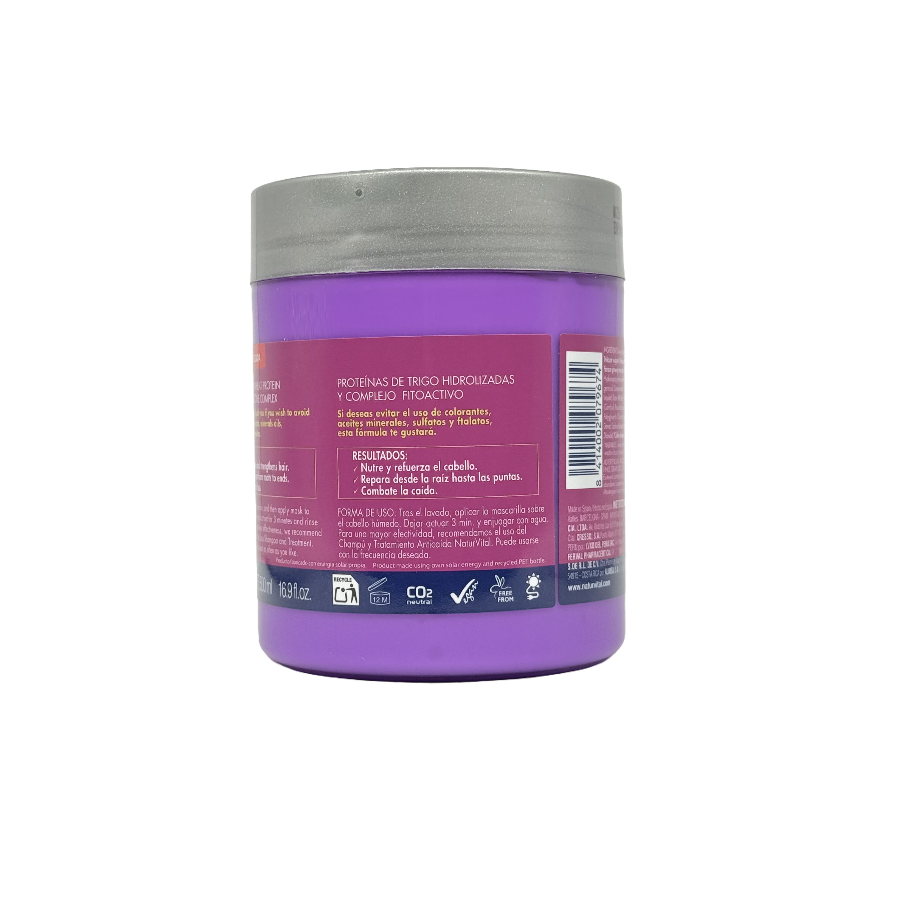 Natur Vital Anti Breakage Hair Loss Mask 300ml - ماسك ناتور فيتال مضاد لتكسر وتساقط الشعر 300 مل