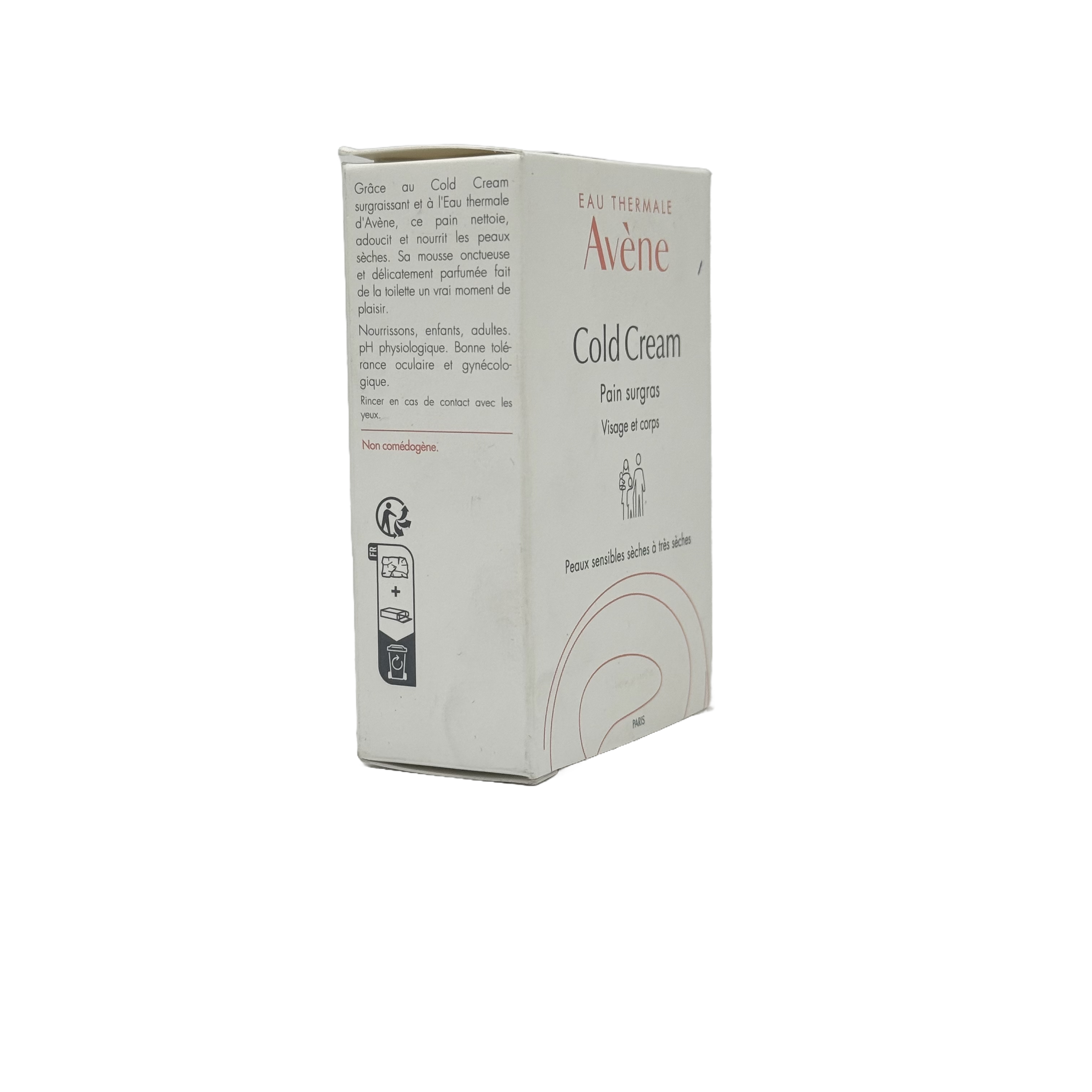 Avene Cold Cream Cleansing Bar 100g - صابونة أفين كولد كريم 100 جم