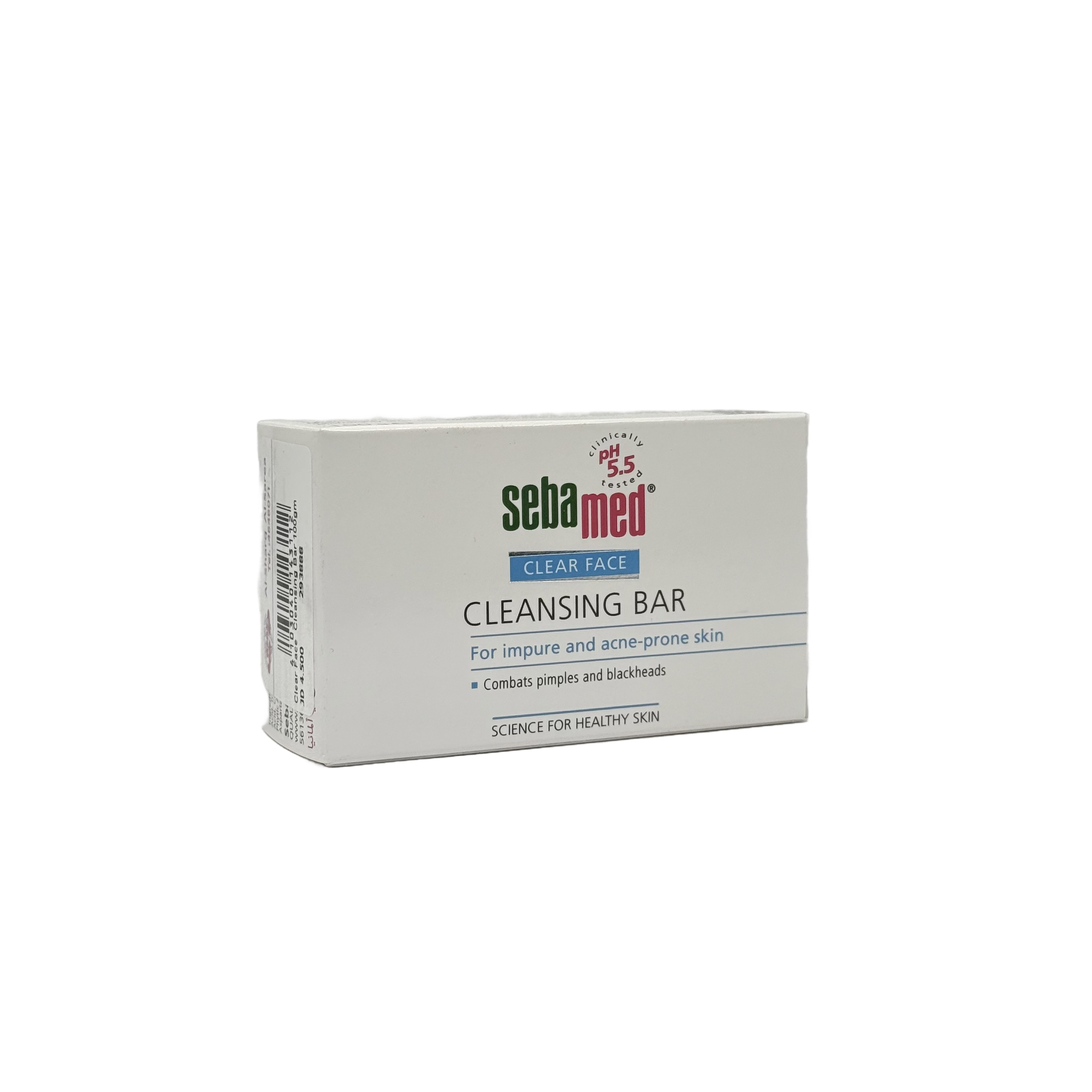 Sebamed Cleansing Bar for Impure and Acne Prone Skin 100g - صابونة سيباميد لتنظيف البشرة المعرضة للحبوب وحب الشباب 100 جم