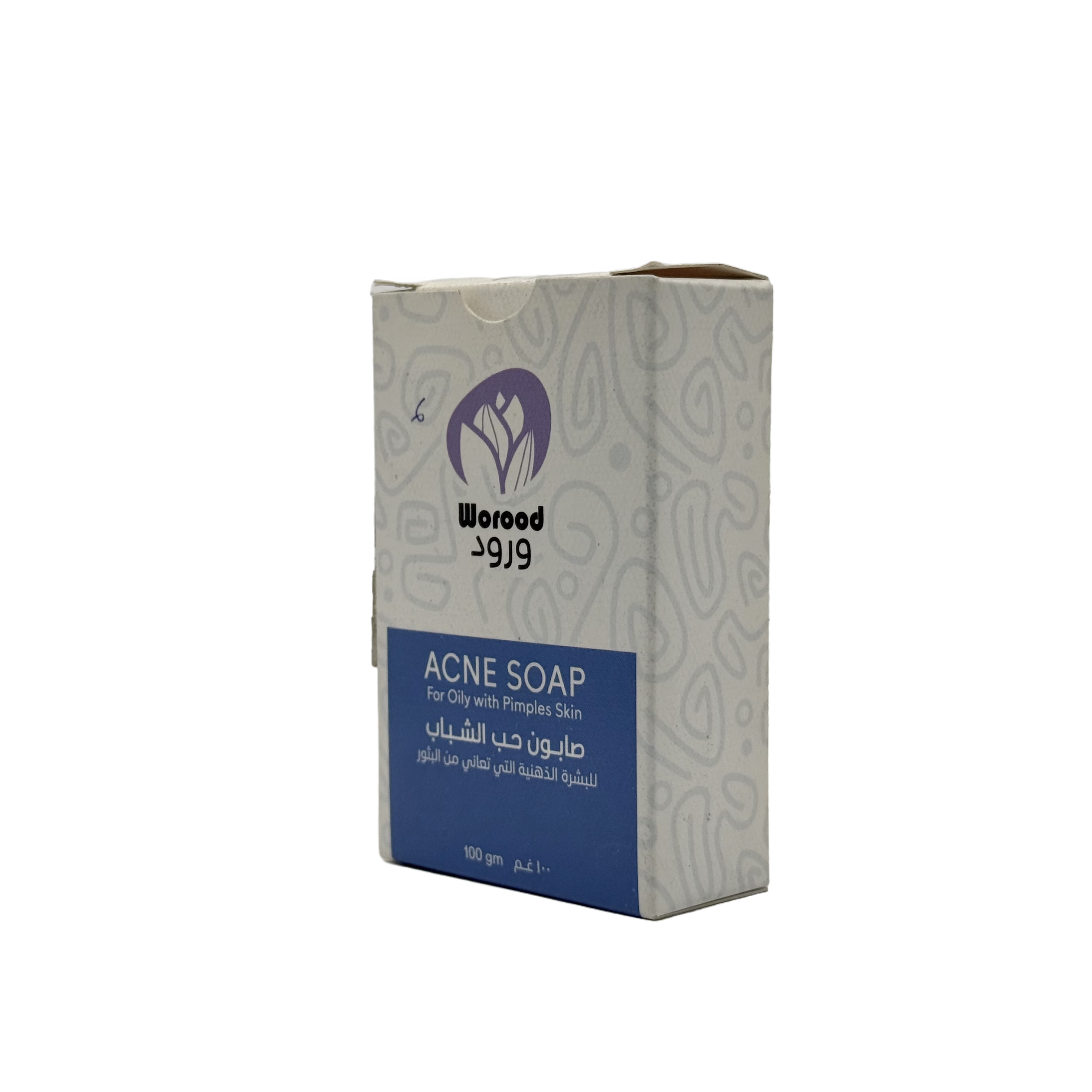 Worood Acne Soap 100g - صابون ورود لعلاج حب الشباب 100 جم