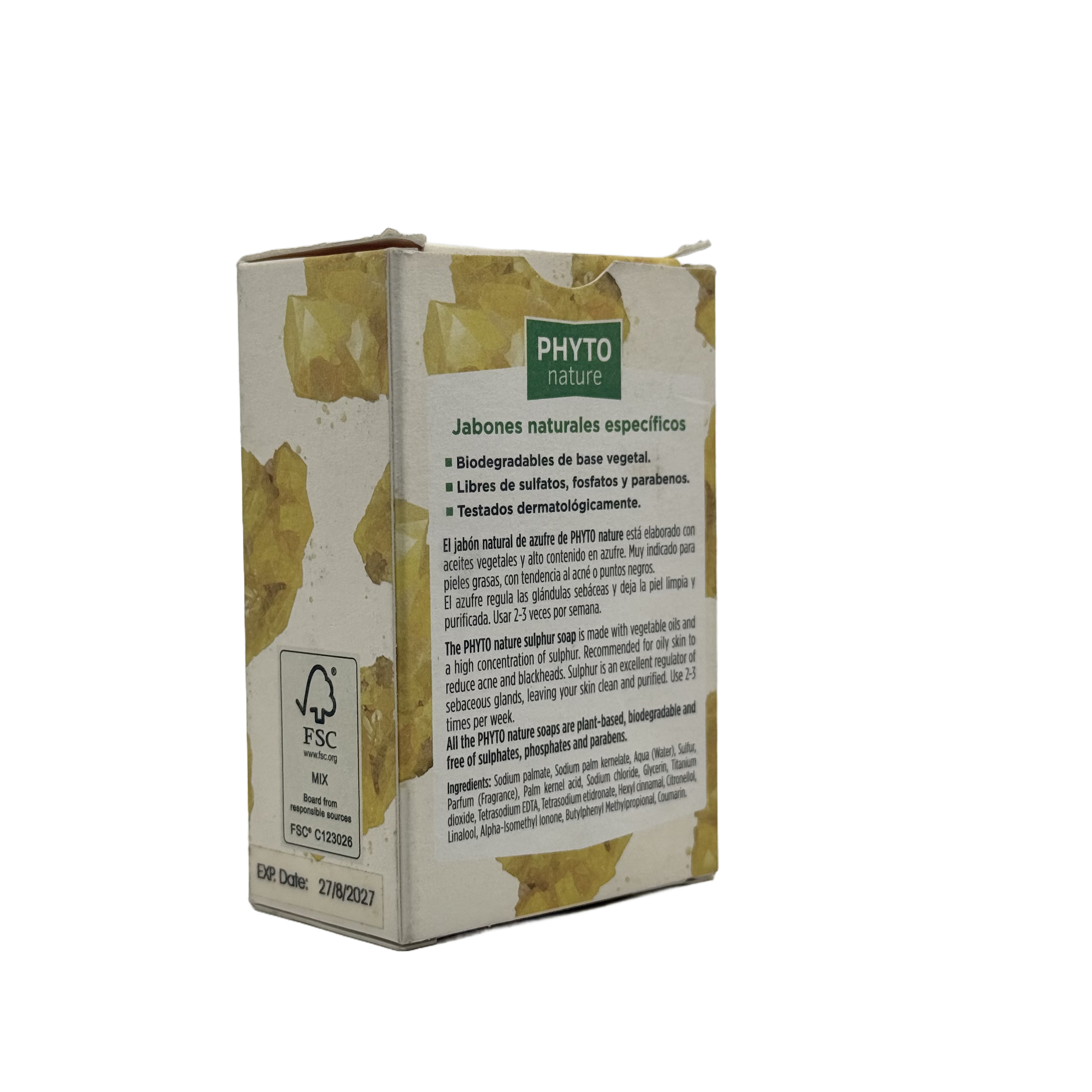 Phyto Nature Sulphur Soap 120g - صابون فيتو نيتشر بالكبريت 120 جم