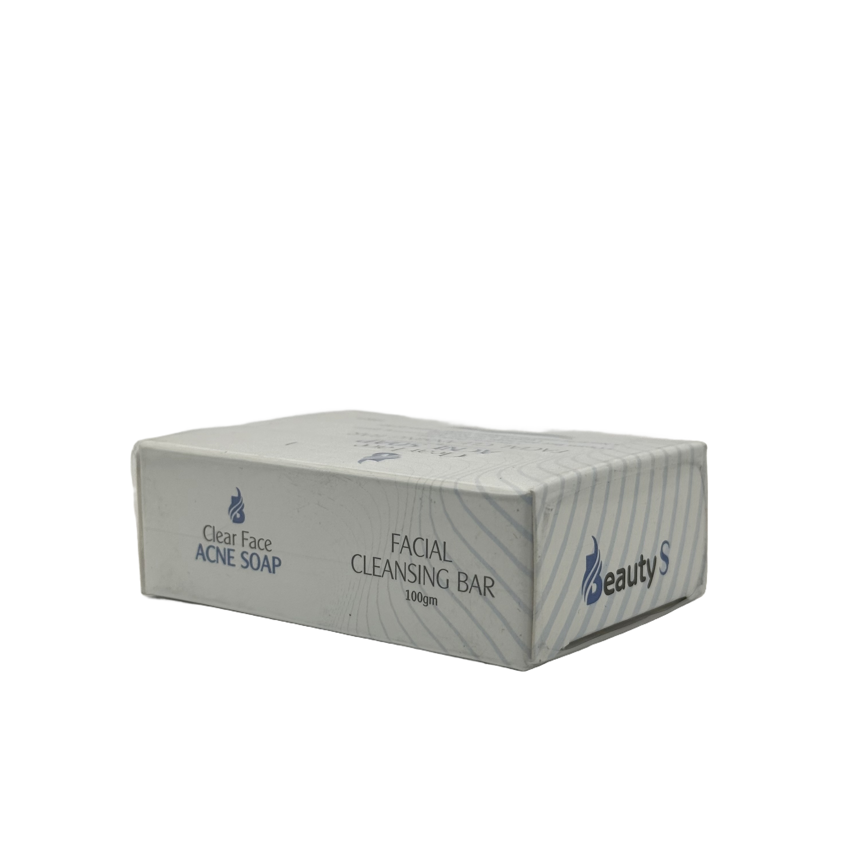 Beauty S Clear Face Acne Soap Bar 100g - صابون بيوتي اس كلير لتنظيف الوجه وحب الشباب 100 جم