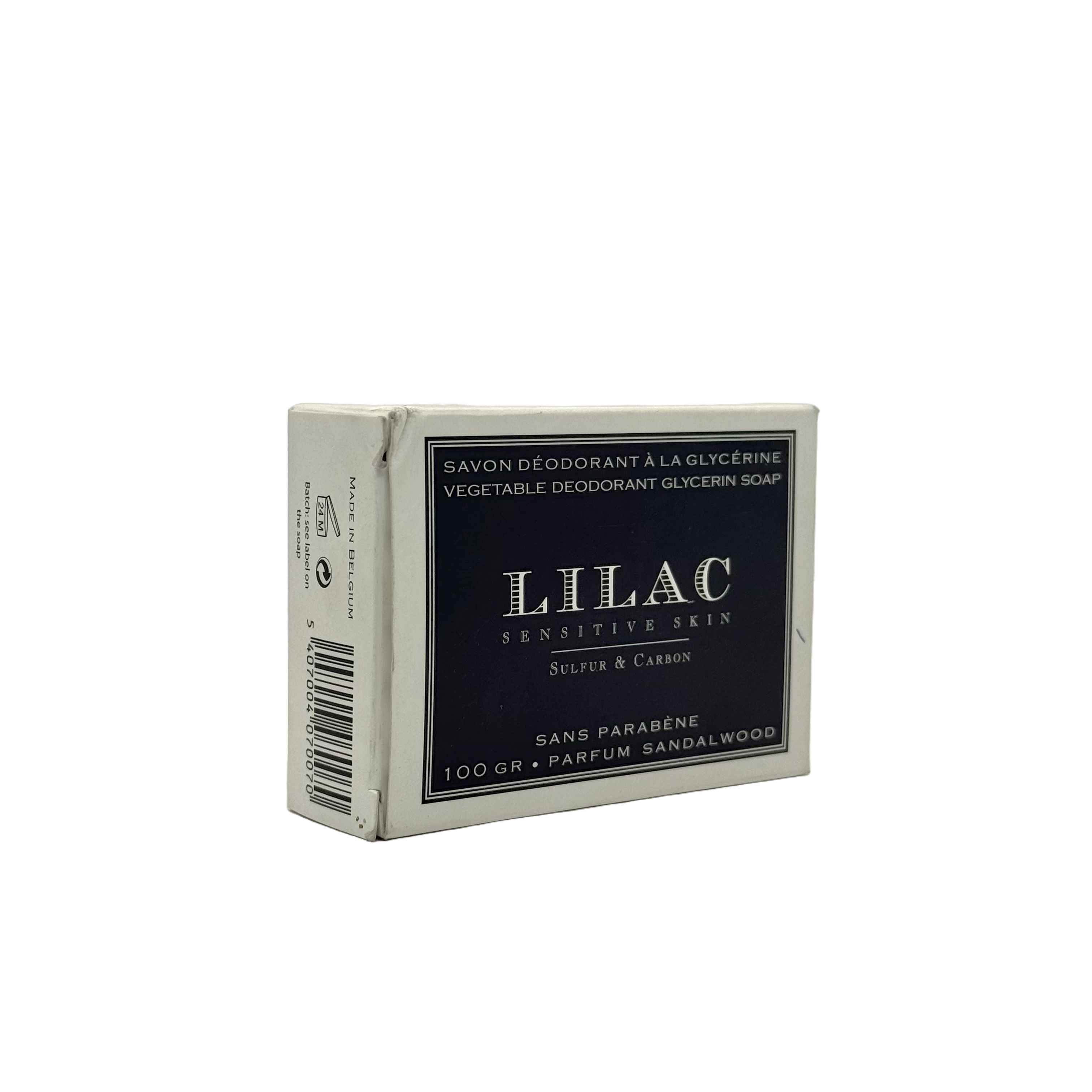 Lilac Sensitive Skin Sulphur Soap 100g - صابون ليلاك بالكبريت للبشرة الحساسة 100 جم
