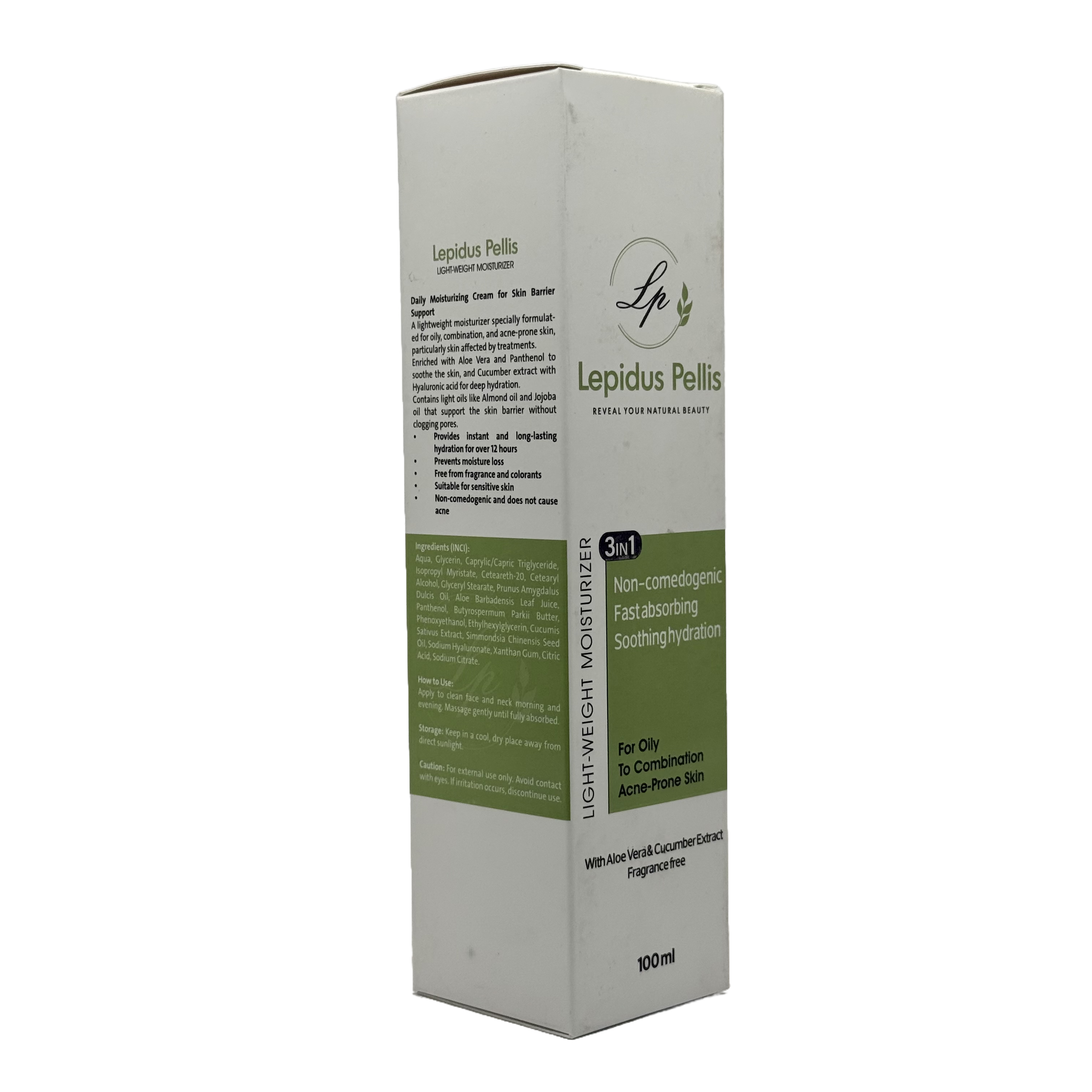 Lepidus Pellis Light Weight Moisturizer 100ml - مرطب ليبيدوس بيليس خفيف الوزن 100 مل