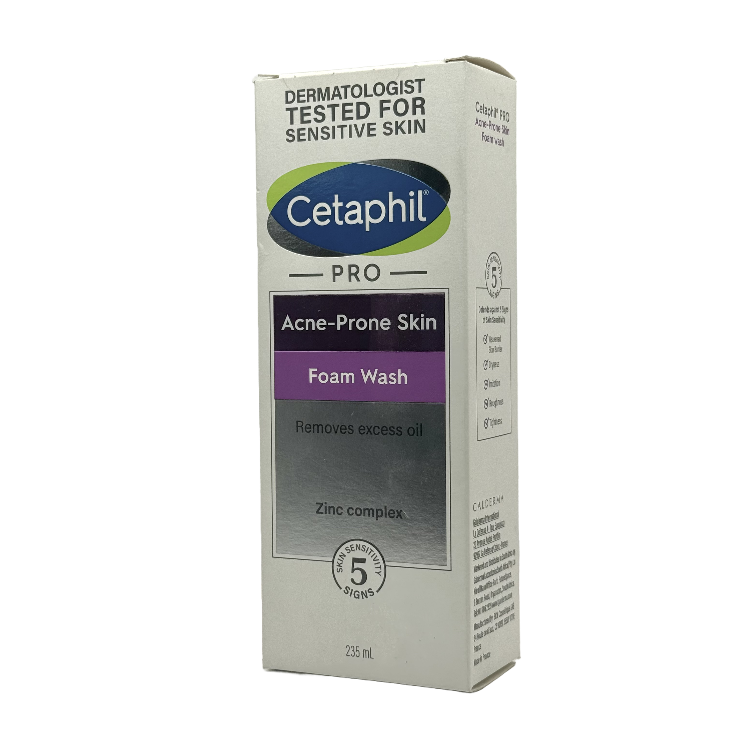 Cetaphil Pro Acne Prone Skin Face Foam Wash 235ml - غسول سيتافيل برو الرغوي للبشرة المعرضة لحب الشباب 235 مل