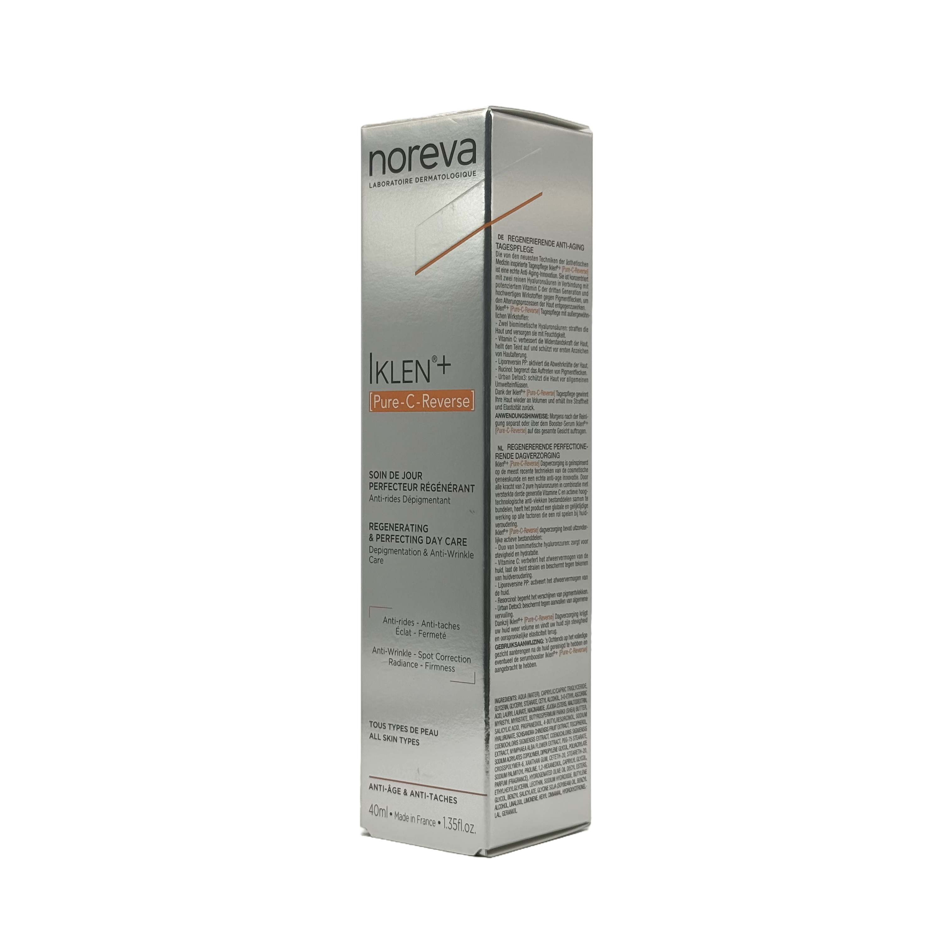 Noreva Iklen Plus Pure C Reverse Day Cream 40ml - نوريفا إيكلين بلس بيور سي ريفرس كريم نهاري 40 مل