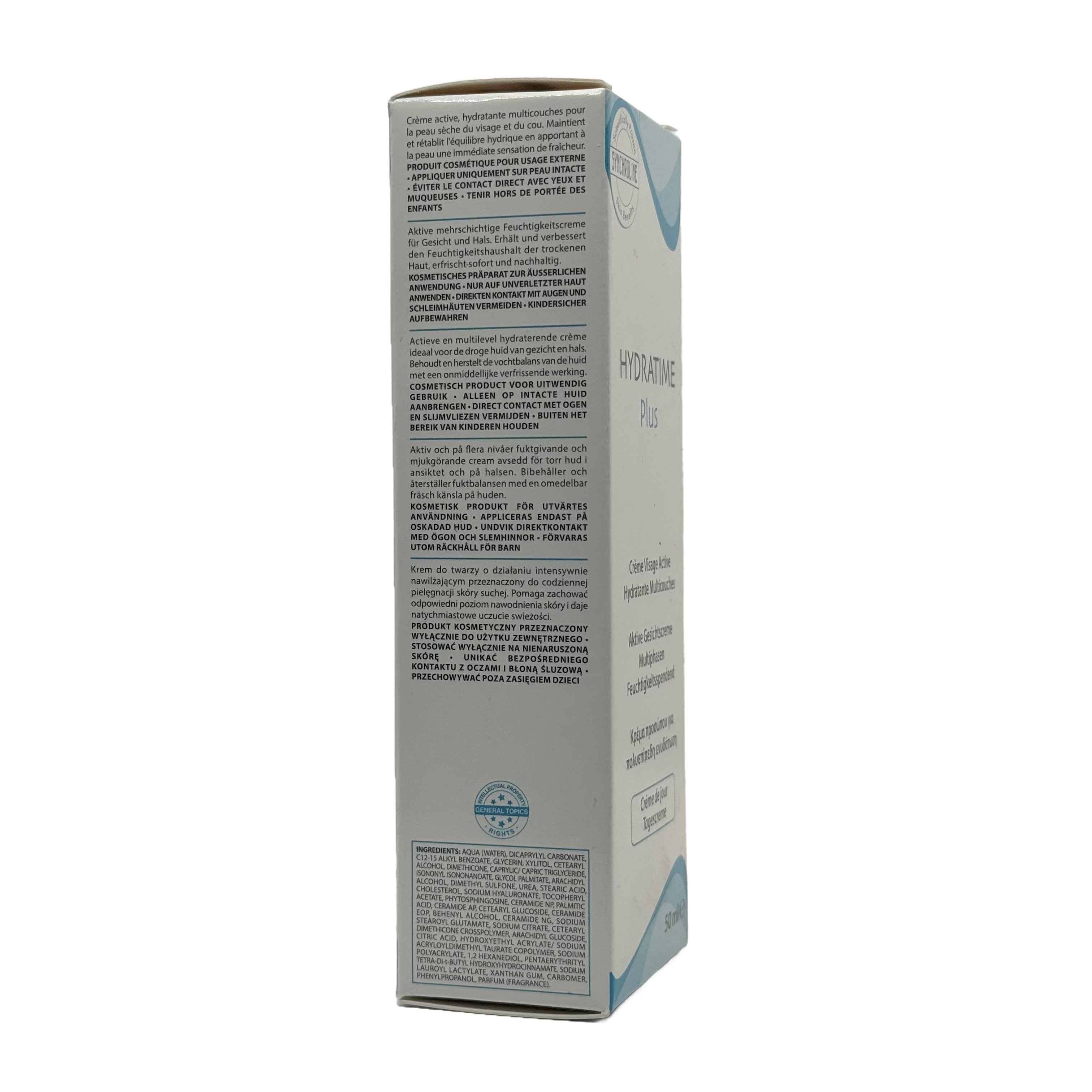 SYNCHROLINE HYDRATIME Plus Face Cream 50 ml - سينكرولاين هايدراتايم بلس كريم مرطب للوجه 50 مل