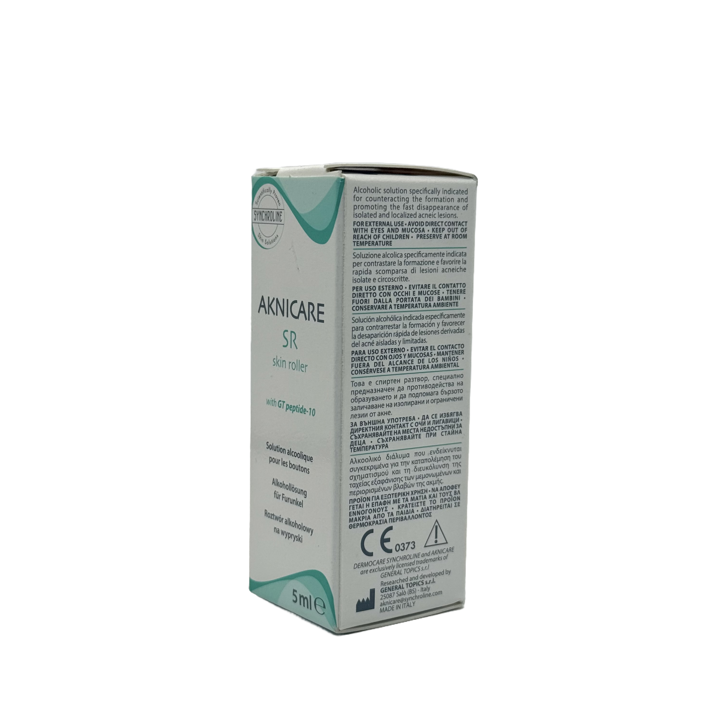 SYNCHROLINE AKNICARE SR Skin Roller 5 ml - سينكرولاين أكنيكير إس آر رولر موضعي للبشرة 5 مل