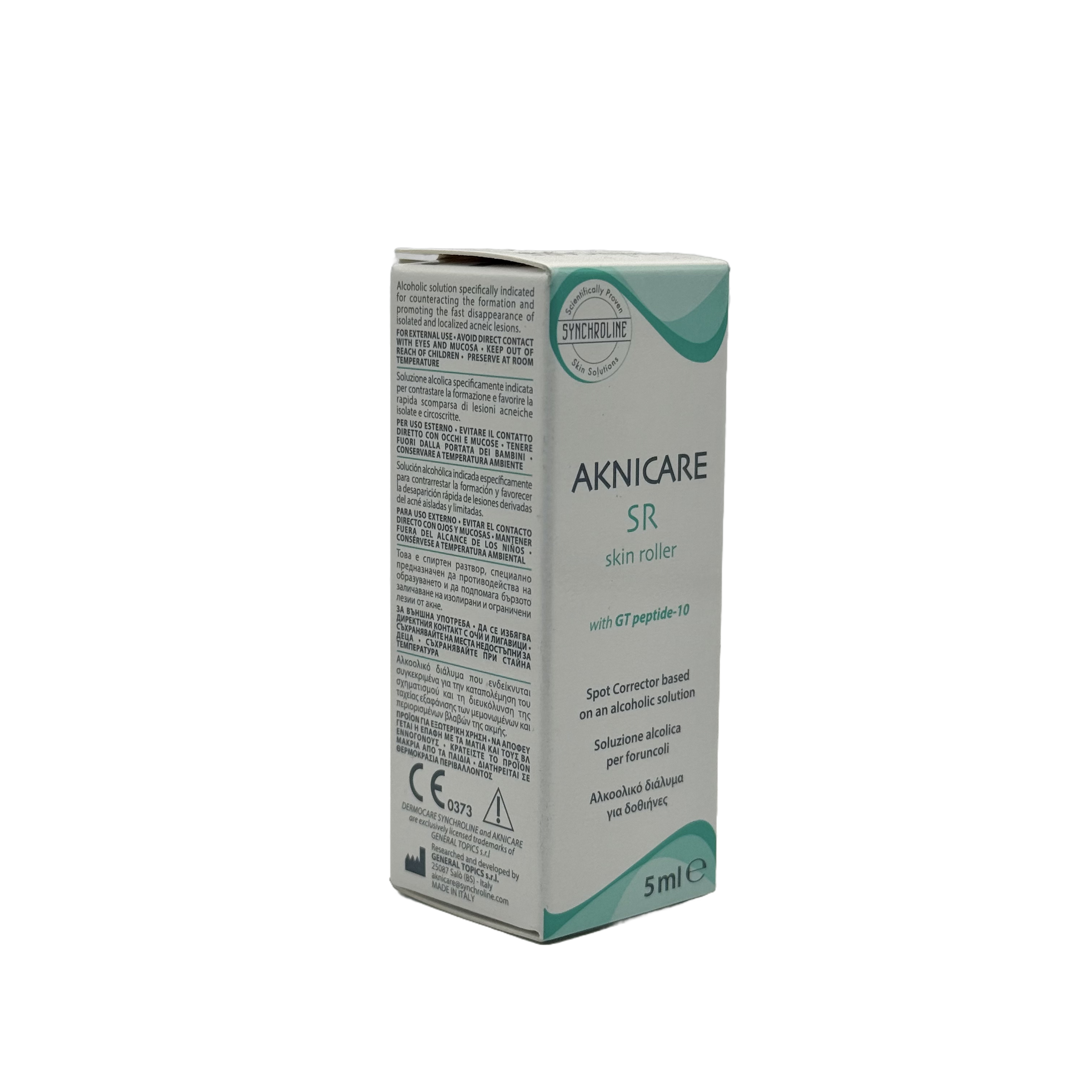 SYNCHROLINE AKNICARE SR Skin Roller 5 ml - سينكرولاين أكنيكير إس آر رولر موضعي للبشرة 5 مل