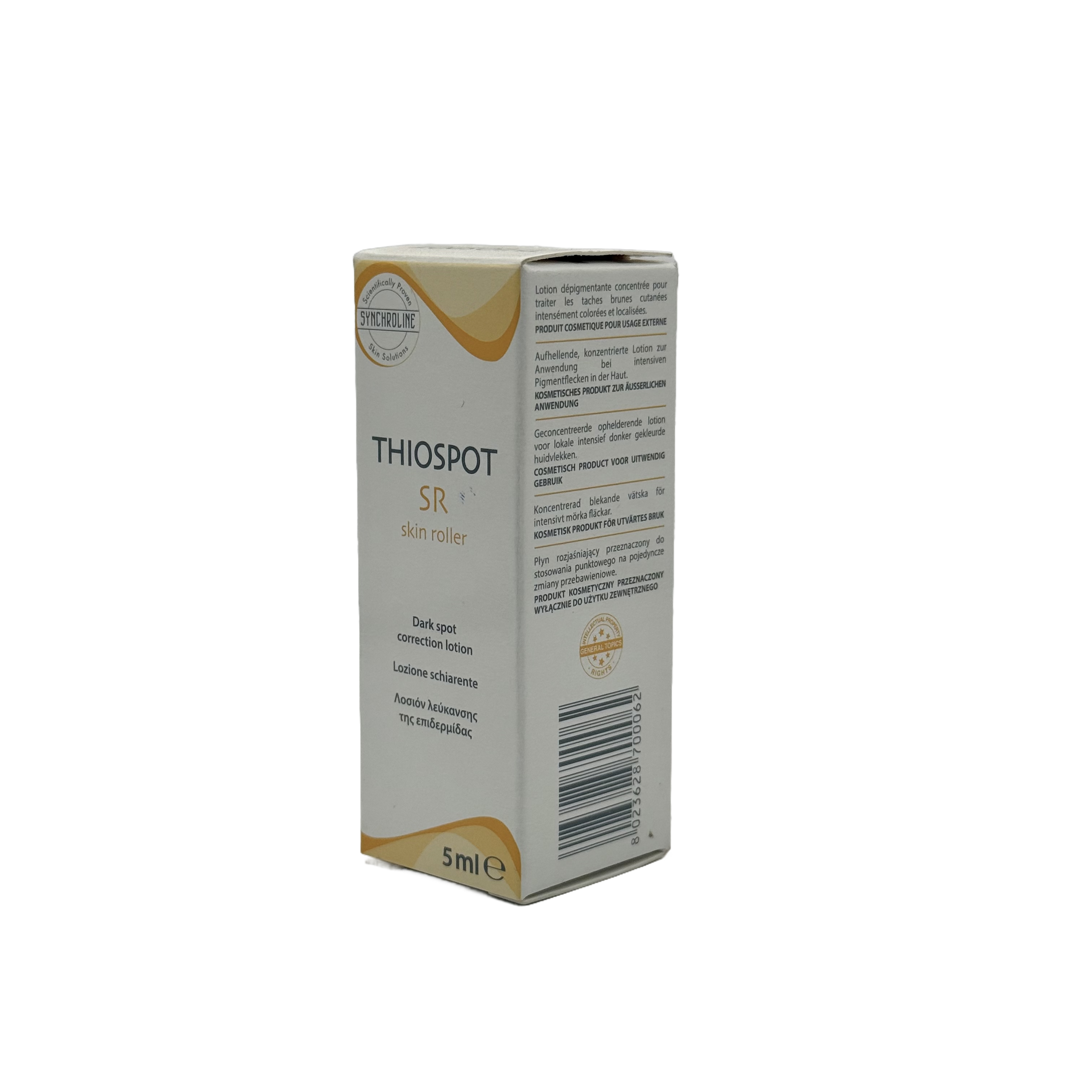SYNCHROLINE THIOSPOT SR Skin Roller 5 ml - سينكرولاين ثايوسبوت إس آر رولر موضعي للبقع 5 مل
