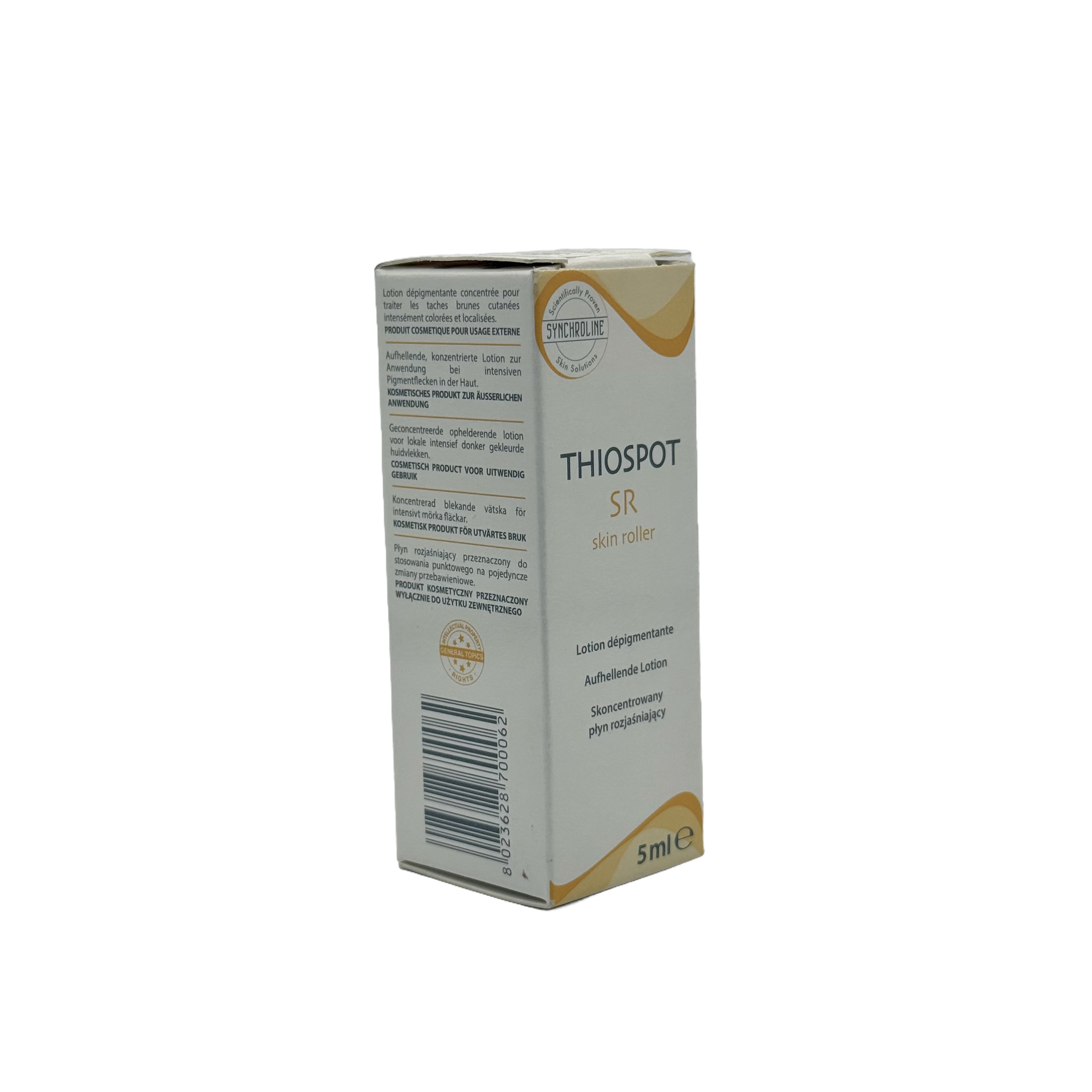 SYNCHROLINE THIOSPOT SR Skin Roller 5 ml - سينكرولاين ثايوسبوت إس آر رولر موضعي للبقع 5 مل