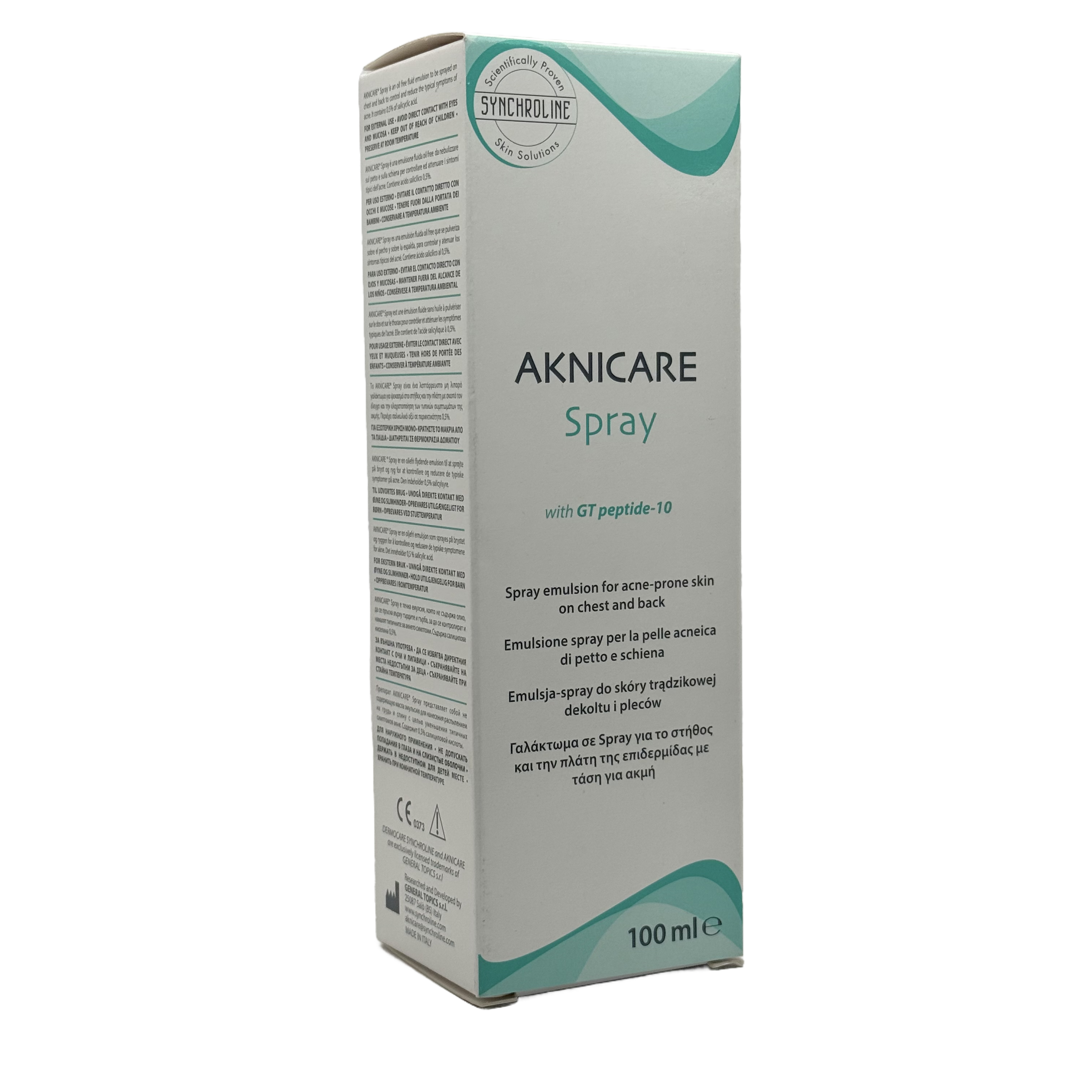 SYNCHROLINE AKNICARE Spray 100 ml - سينكرولاين أكنيكير سبراي 100 مل