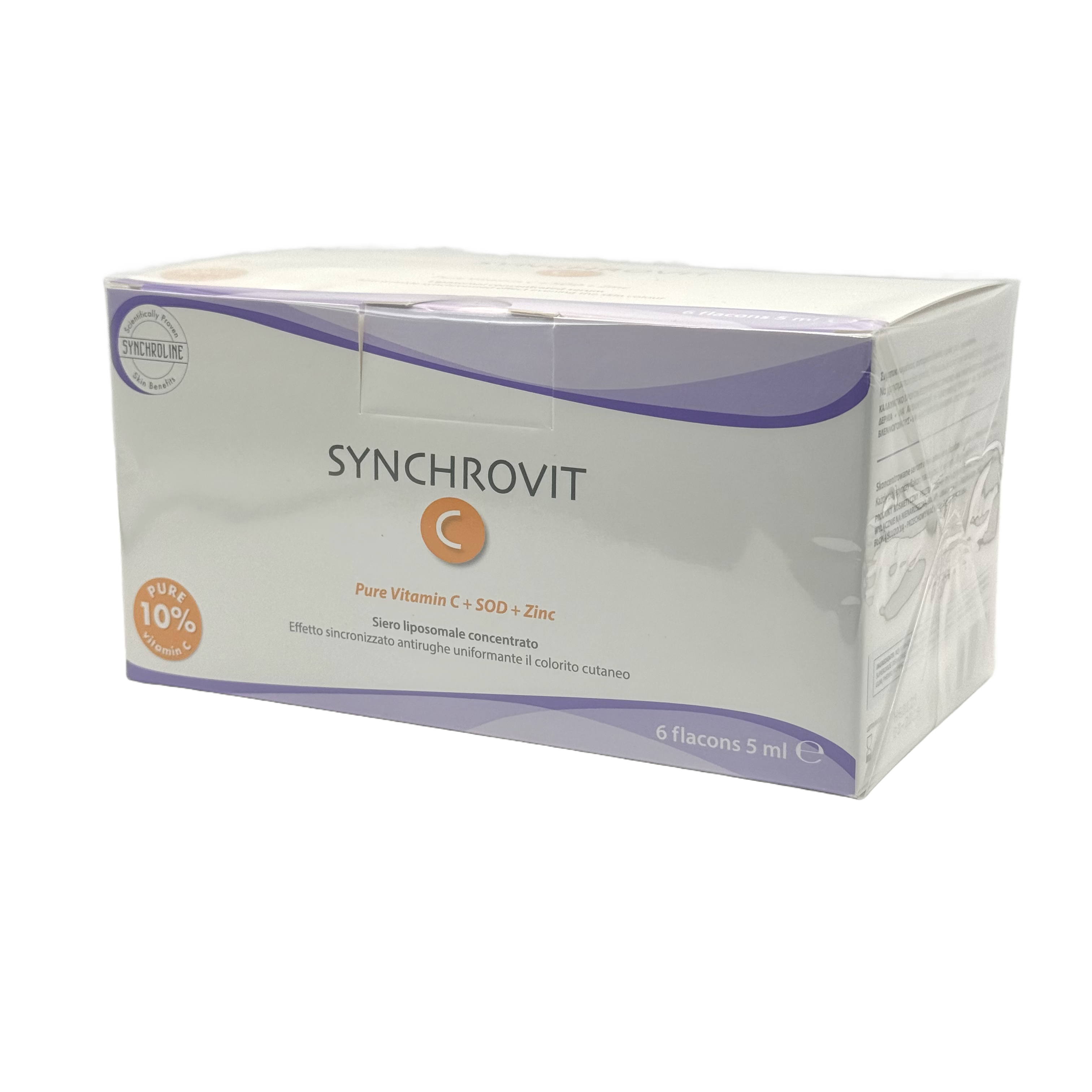 SYNCHROLINE SYNCHROVIT C Serum 6 x 5 ml - سينكرولاين سينكروفيت سي سيروم 6 × 5 مل