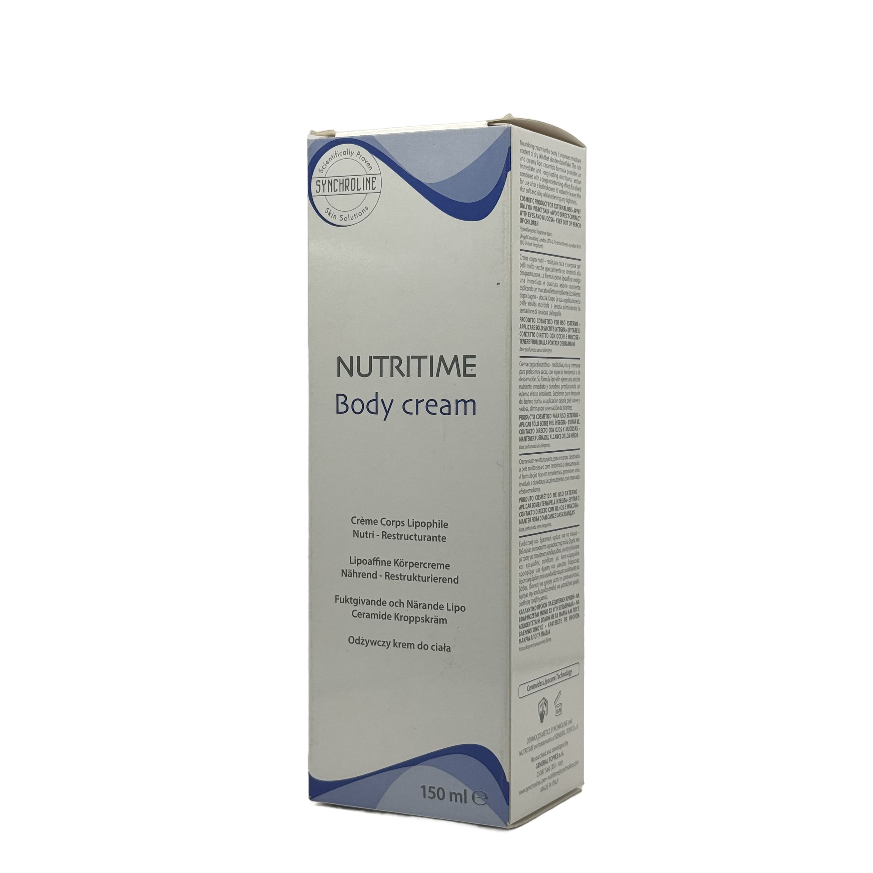 SYNCHROLINE NUTRITIME Body Cream 150 ml - سينكرولاين نوتريتايم كريم مغذي للجسم 150 مل