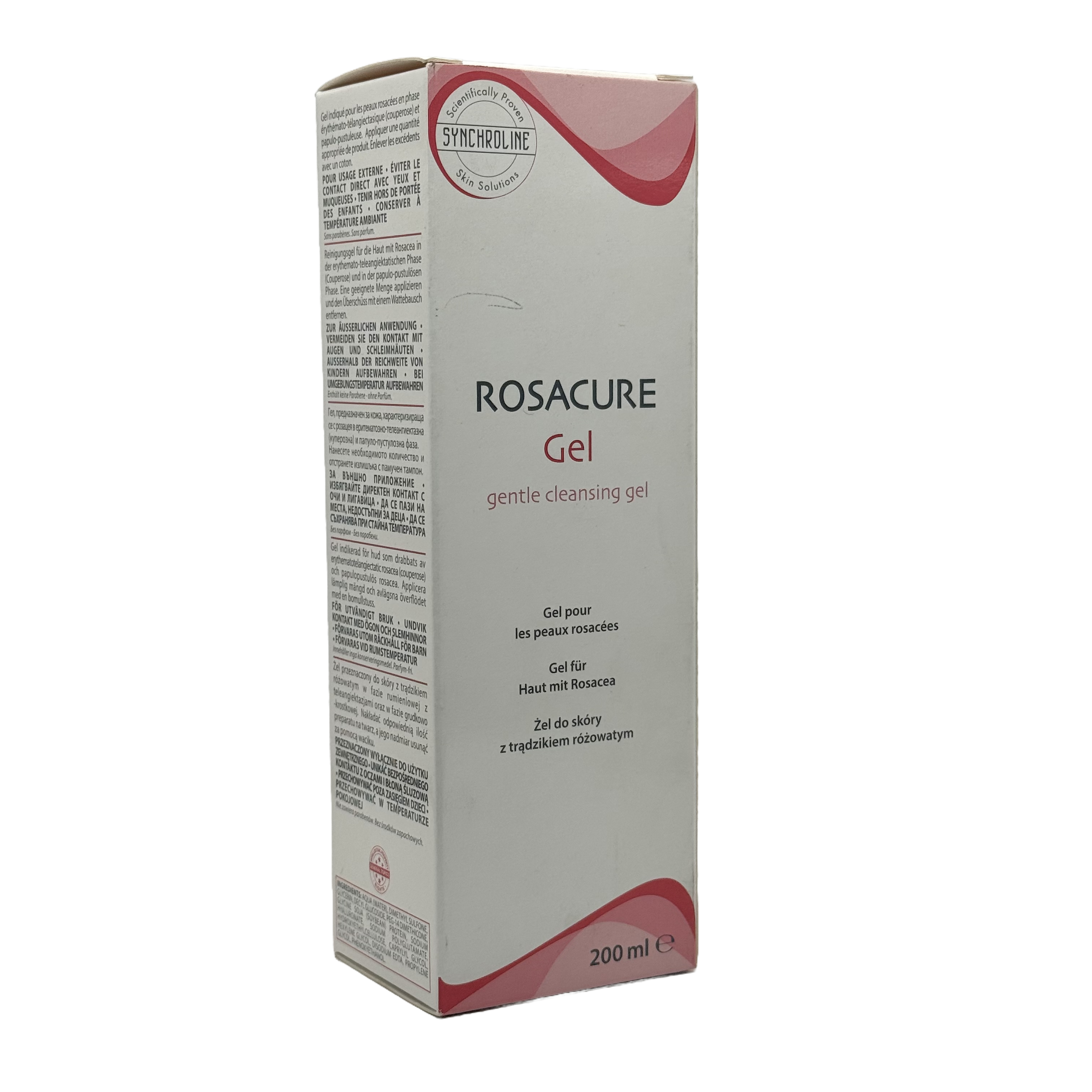 SYNCHROLINE ROSACURE Gentle Cleansing Gel 200 ml - سينكرولاين روزاكير جل تنظيف لطيف 200 مل