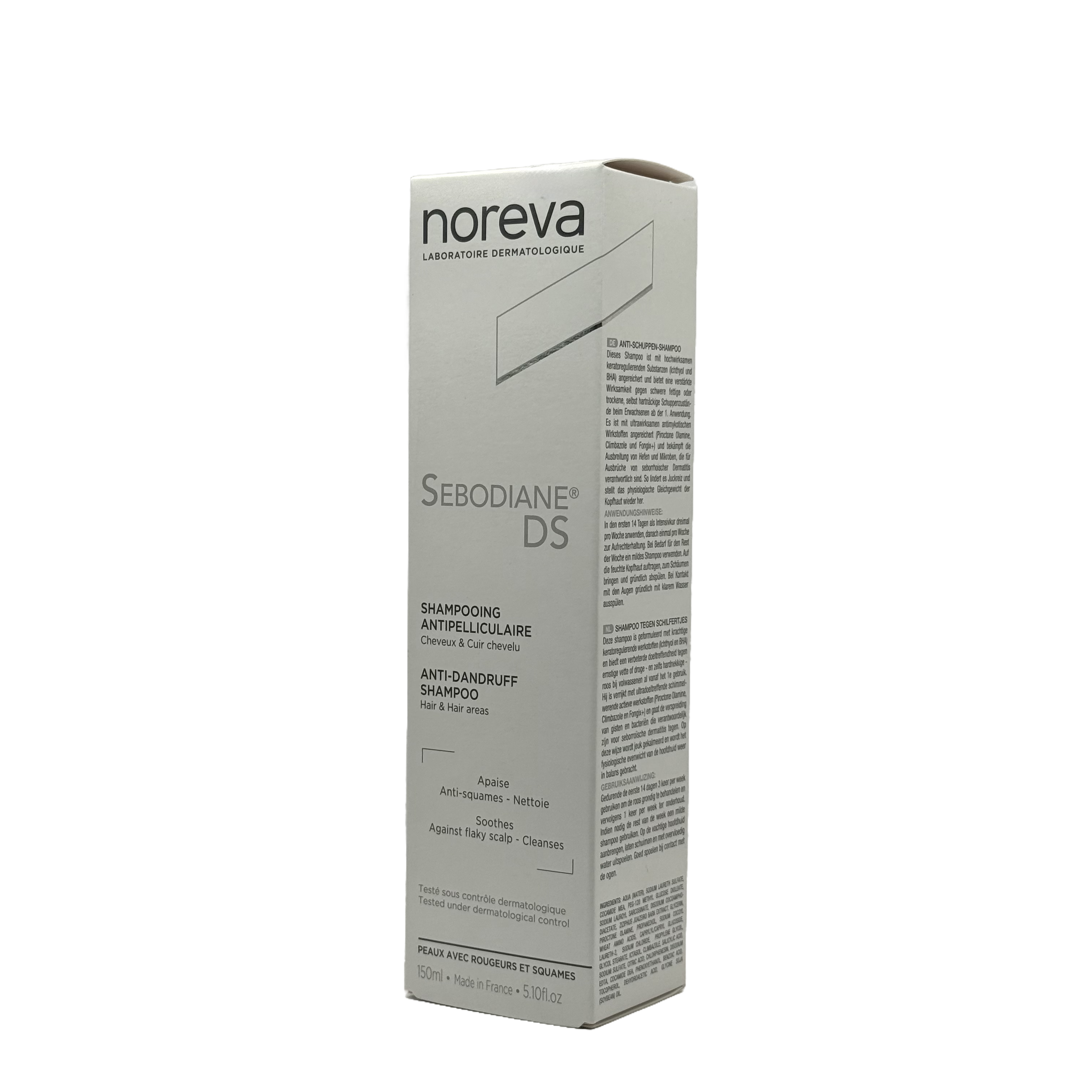Noreva SEBODIANE DS Anti-Dandruff Shampoo 150 ml - نوريفا سيبوديان دي إس شامبو مضاد للقشرة 150 مل