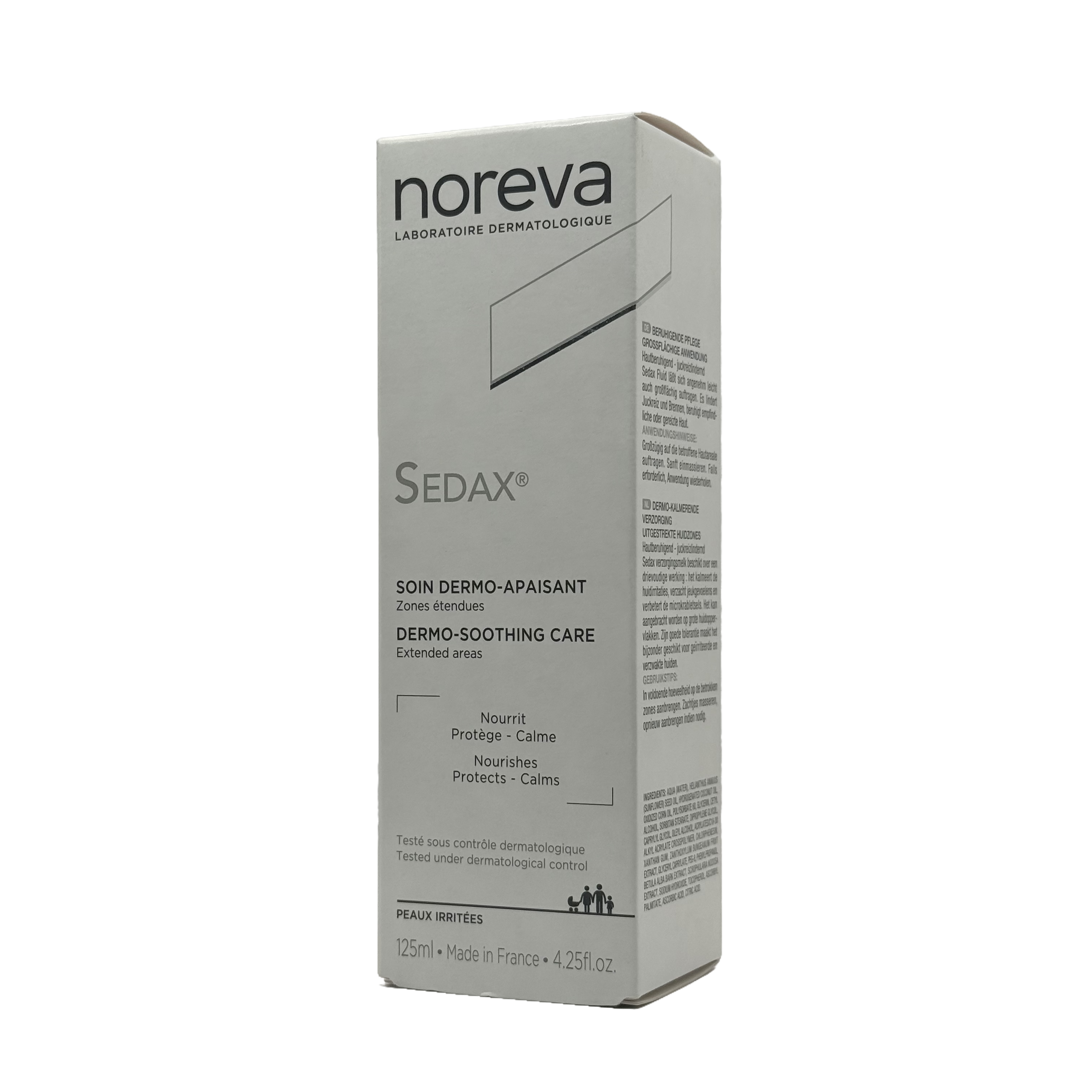 Noreva Sedax Dermo Soothing Care Extended Areas 125 ml - نوريفا سيدكس عناية مهدئة جلدية للمناطق الواسعة 125 مل