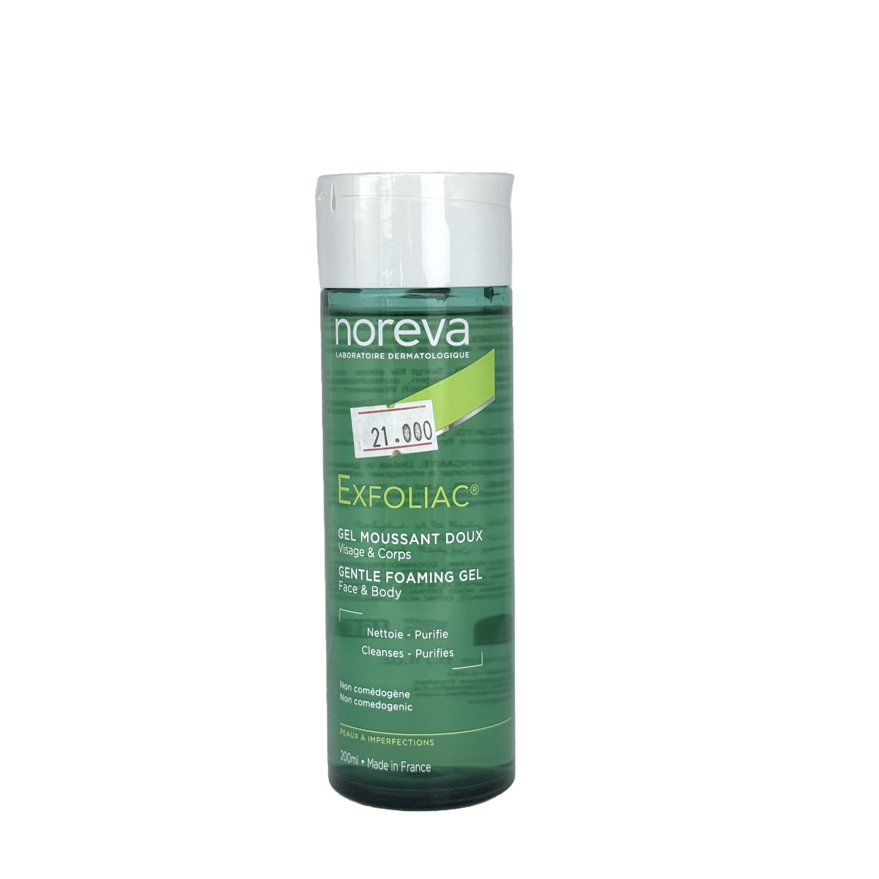 Noreva Exfoliac Gentle Foaming Gel 200 ml - نوريفا إكسفولياك جل رغوي لطيف 200 مل